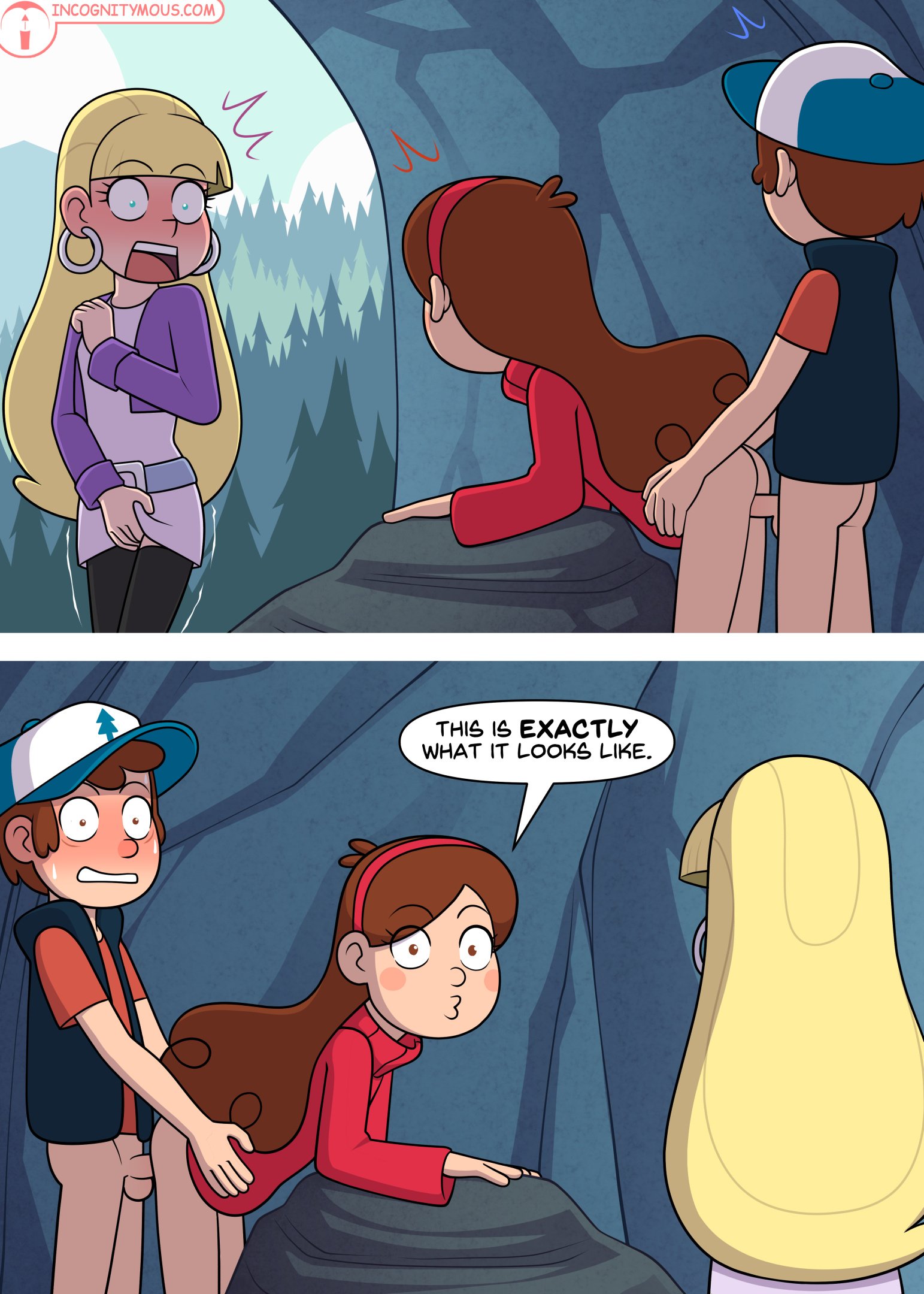 Shorts [Incognitymous] Pine (Gravity Falls) - Page 1