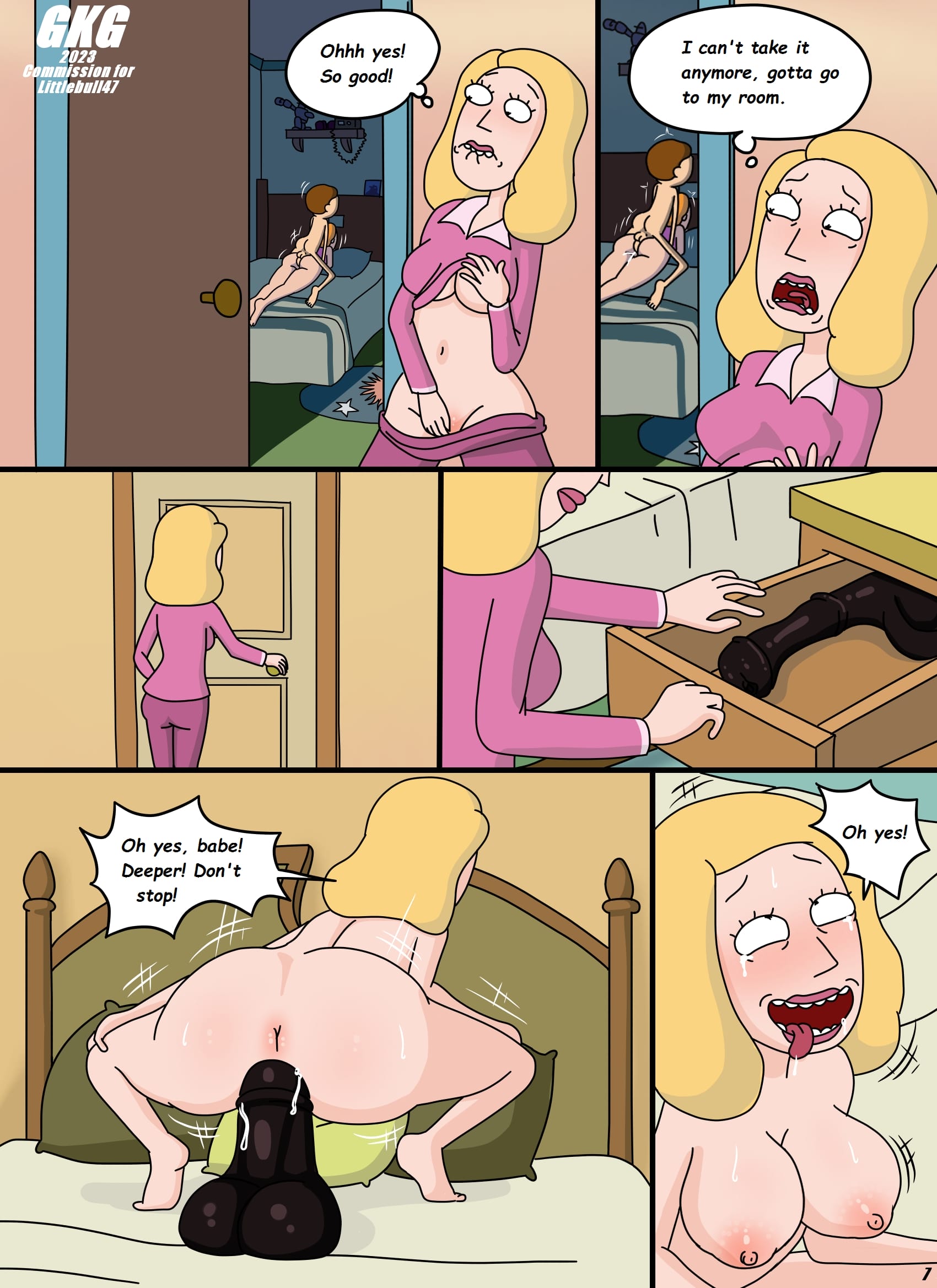 Close Encounters of the Butt Kind (Rick and Morty) [GKG] Chapter 1 - Page 8