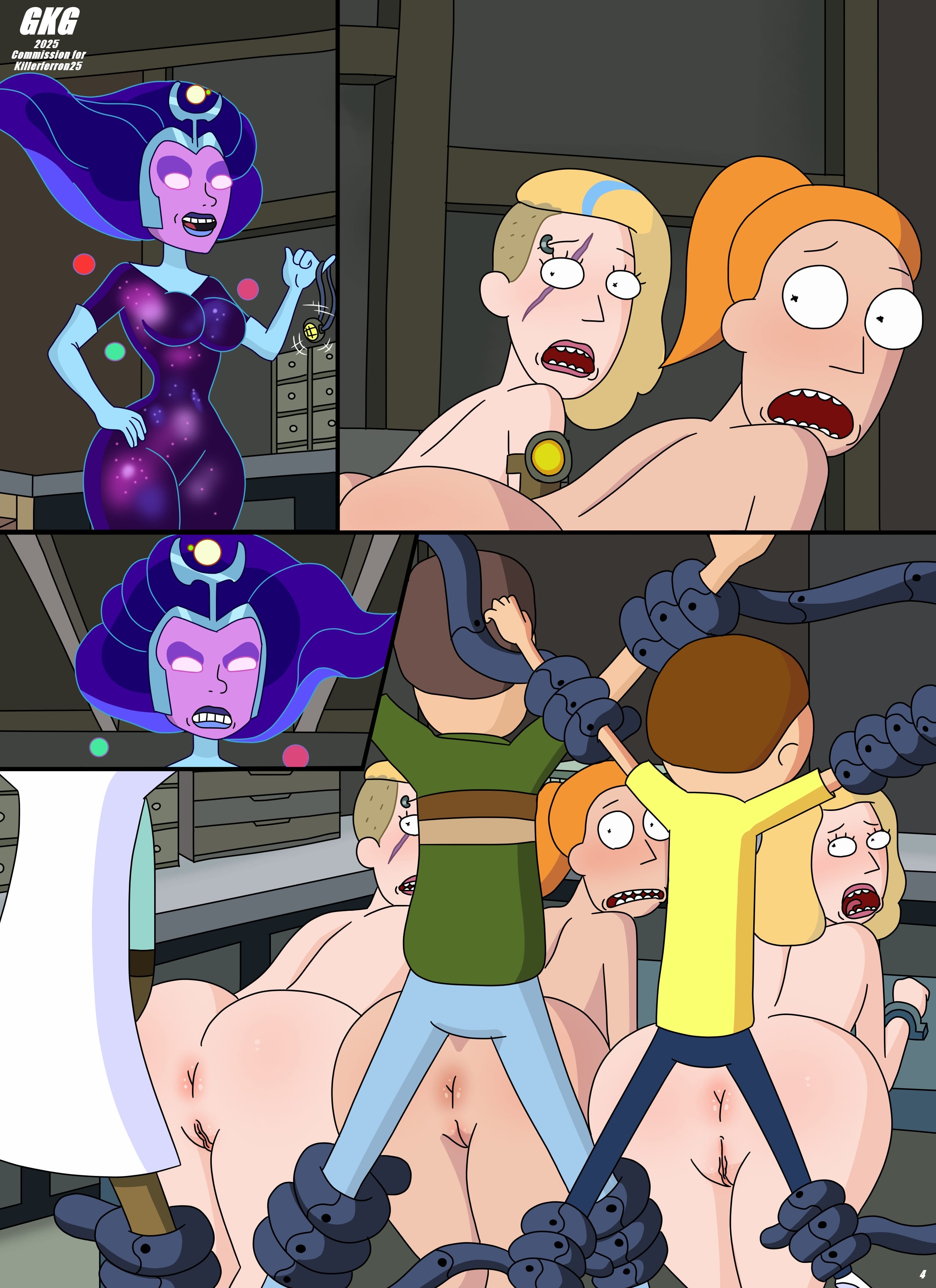 Close Encounters of the Butt Kind (Rick and Morty) [GKG] Textless - Chapter 2 - Page 4