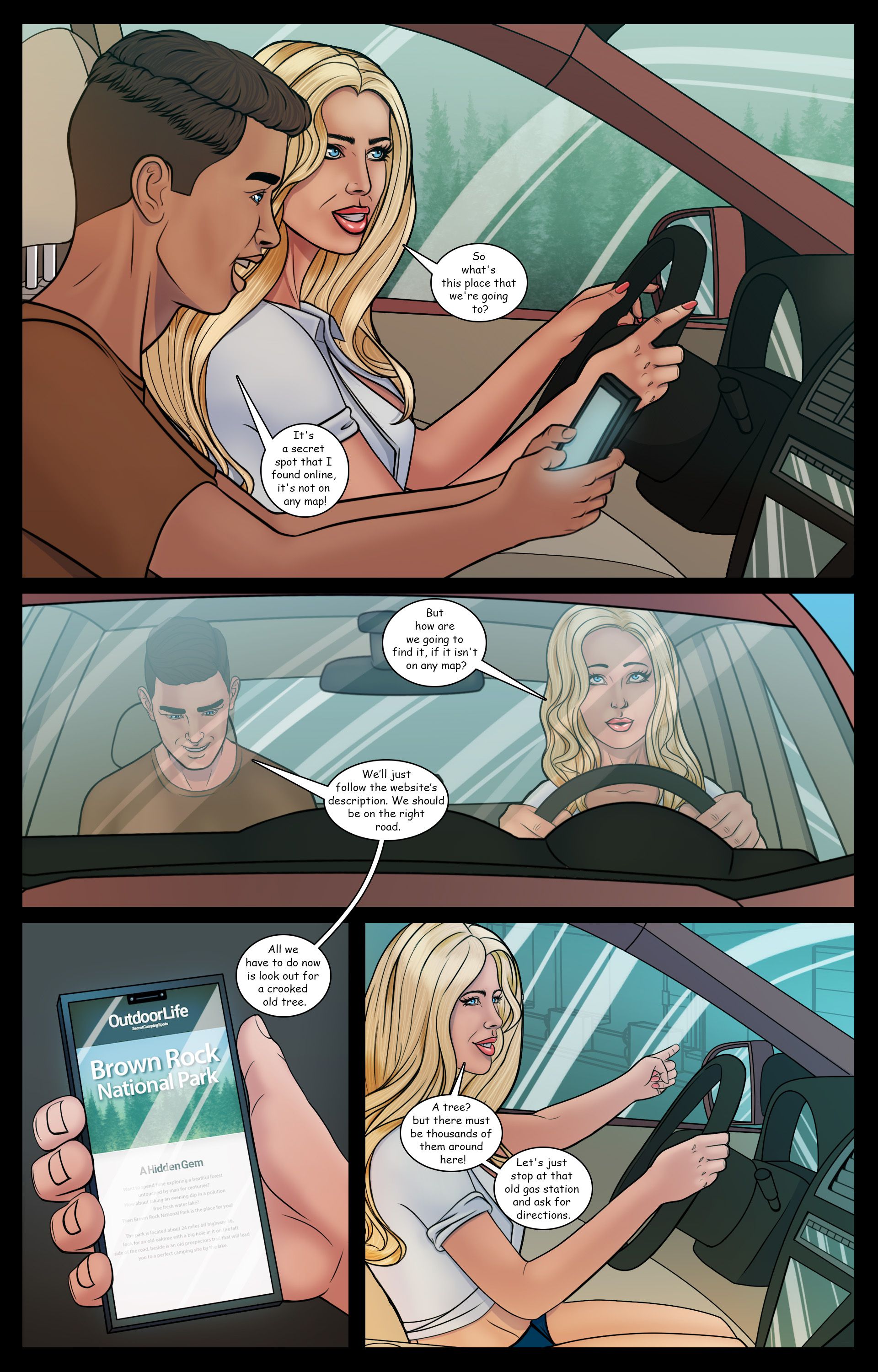 Lost In The Woods [Pegasus Smith] Chapter 1 - Page 6