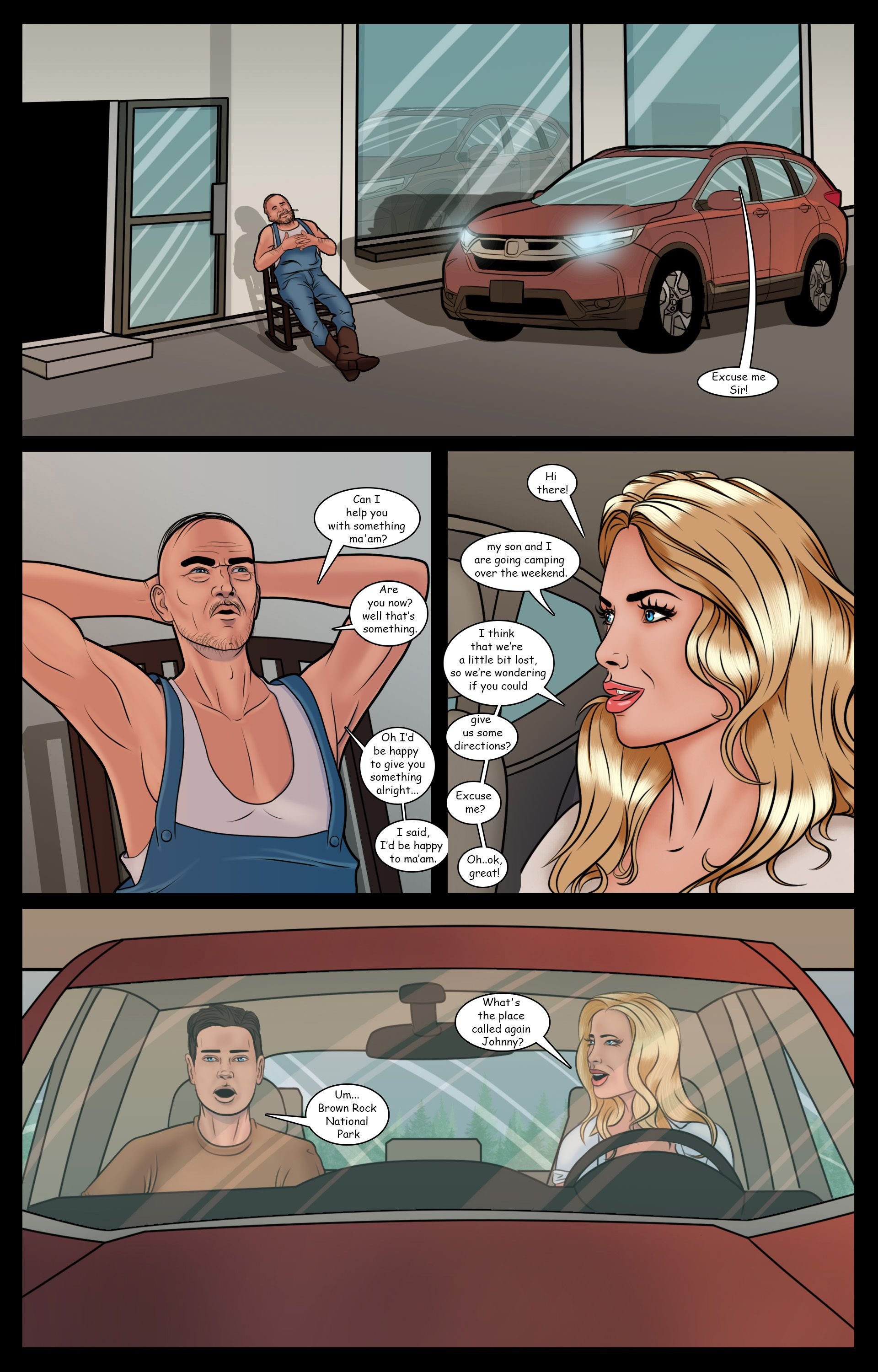 Lost In The Woods [Pegasus Smith] Chapter 1 - Page 7