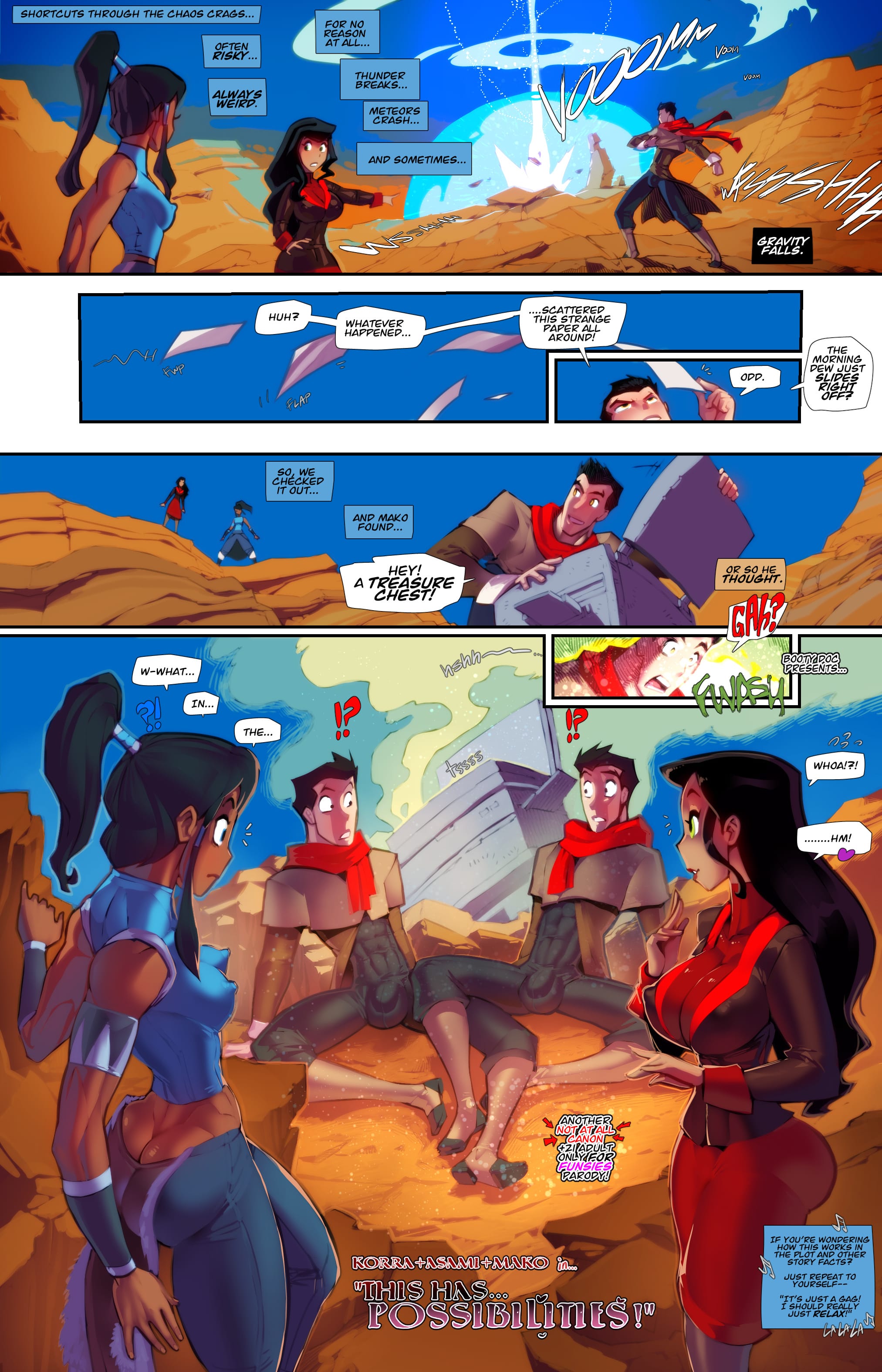 This Has Possibilities (The Legend of Korra) [Fred Perry] Chapter 1 - Page 13