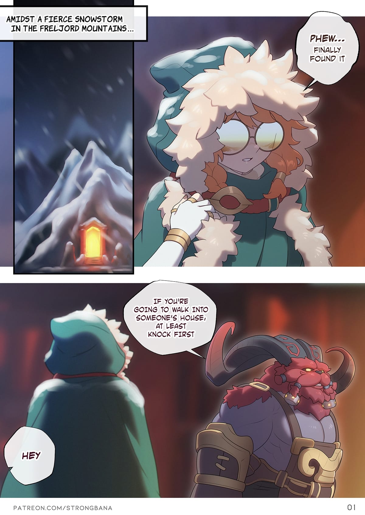 Can I Stay For Just One Night (League of Legends) [Strong Bana] Chapter 1 - Page 3