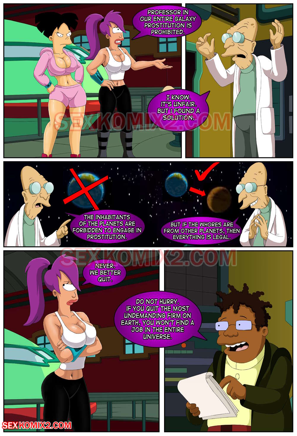 Inter-Planetary Sex (Futurama) [SexKomix] Chapter 1 - Page 4