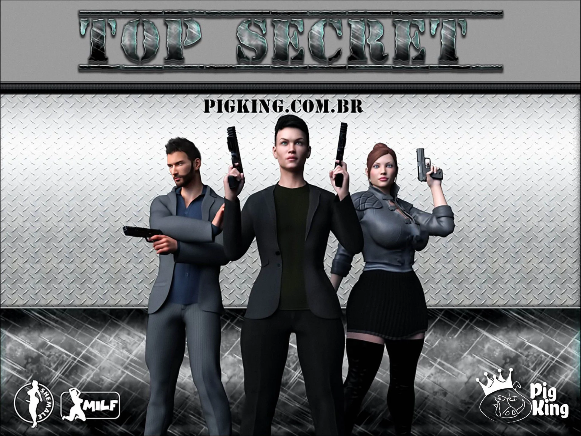 Top Secret - Lynda, Nadine [PigKing] Chapter 1 - Page 1