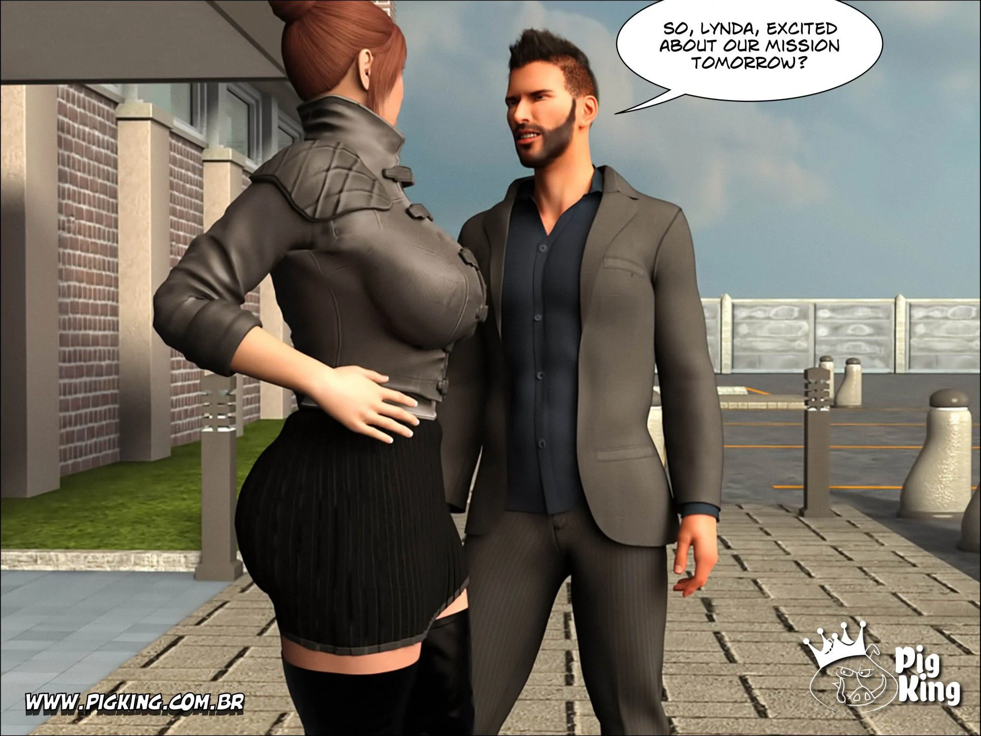 Top Secret - Lynda, Nadine [PigKing] Chapter 1 - Page 2