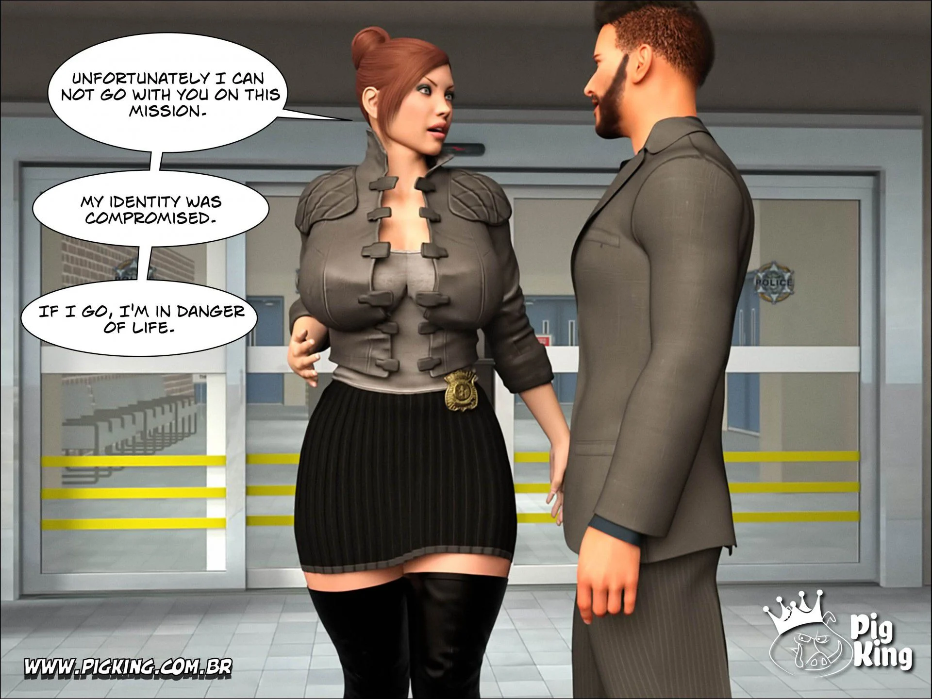 Top Secret - Lynda, Nadine [PigKing] Chapter 1 - Page 3
