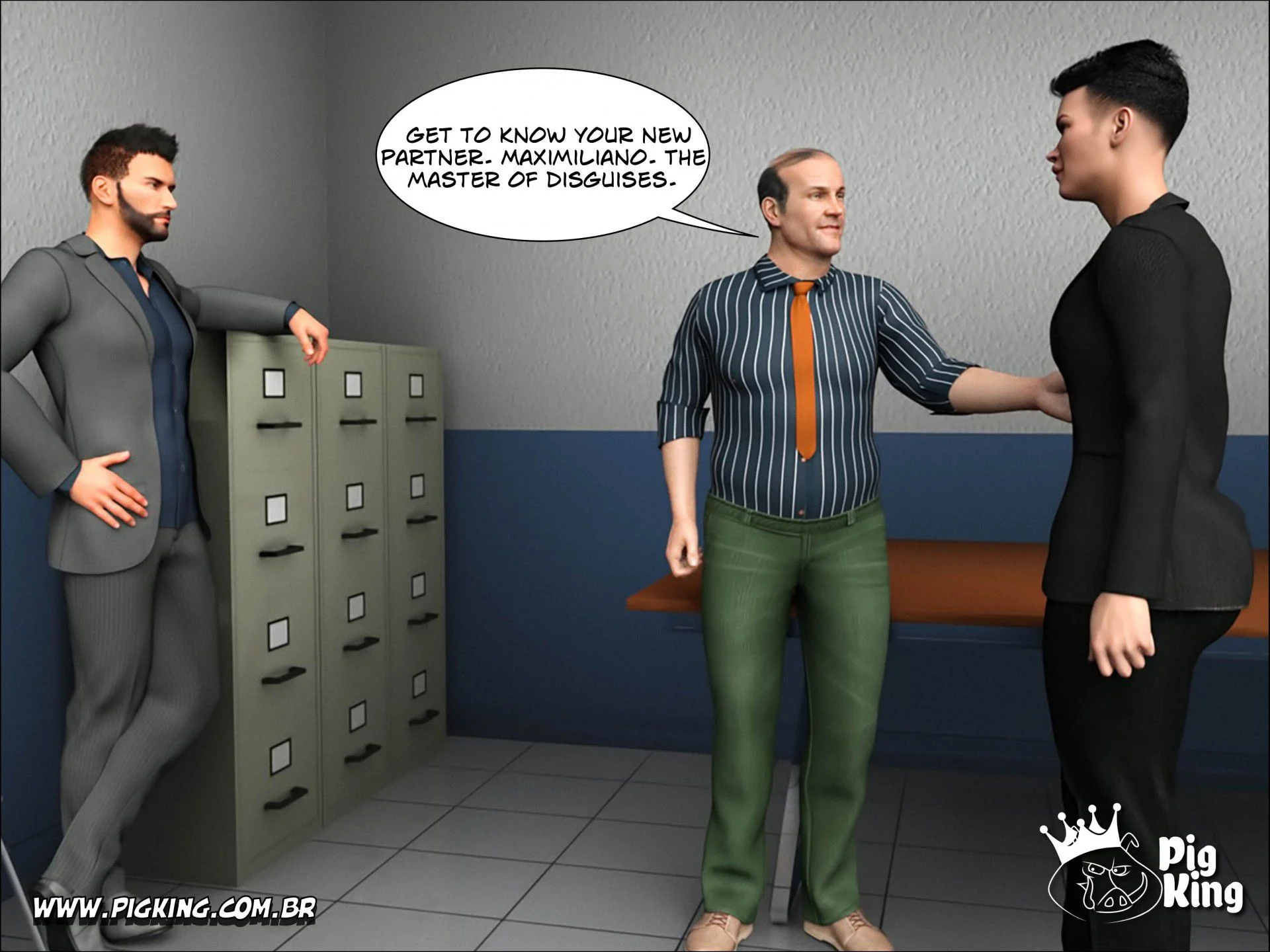 Top Secret - Lynda, Nadine [PigKing] Chapter 1 - Page 36