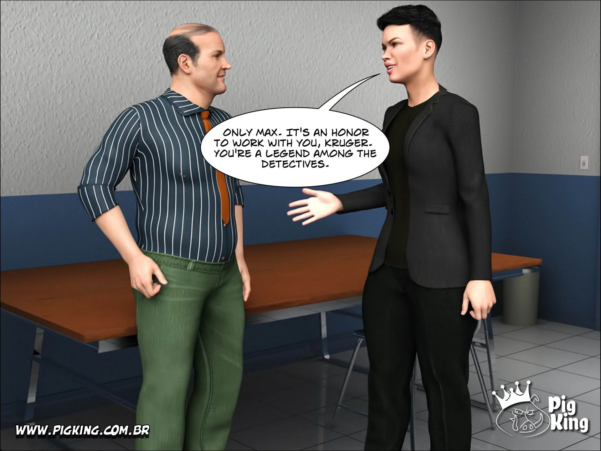 Top Secret - Lynda, Nadine [PigKing] Chapter 1 - Page 37
