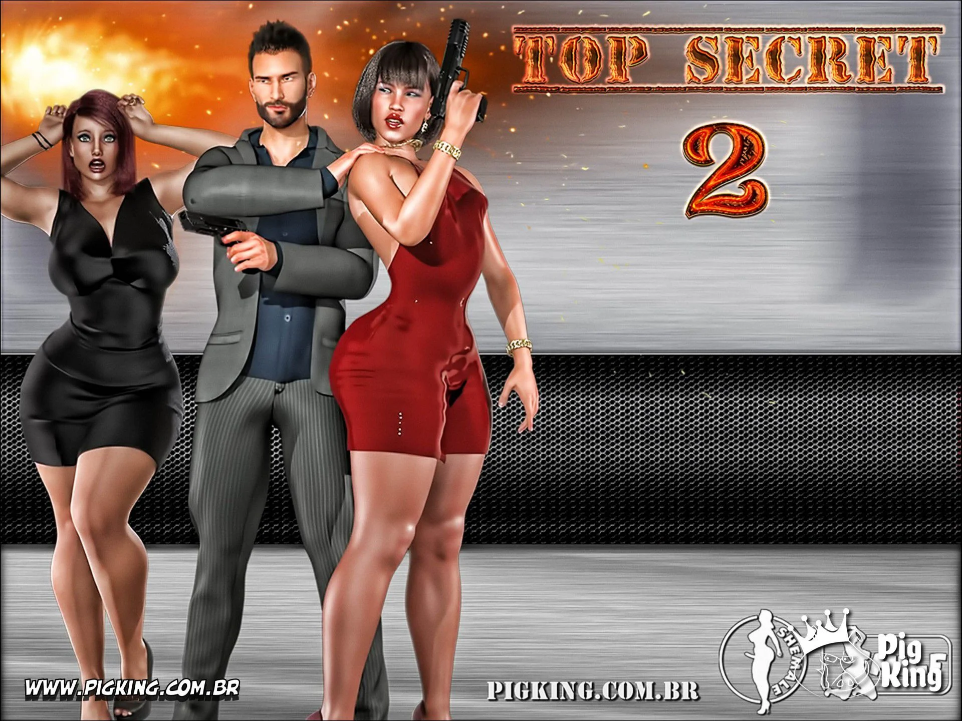 Top Secret - Lynda, Nadine [PigKing] Chapter 2 - Page 1