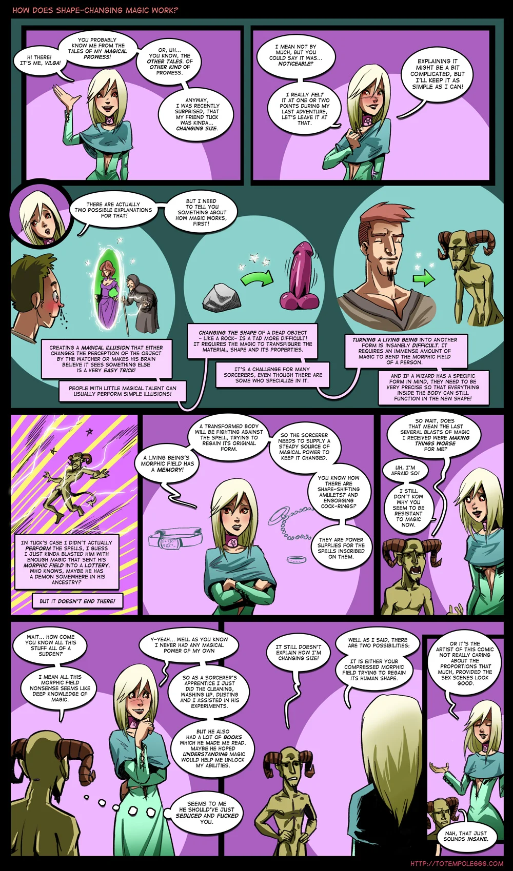 The Cummoner [Totempole] Chapter 0 - Ask Vilga - Page 2