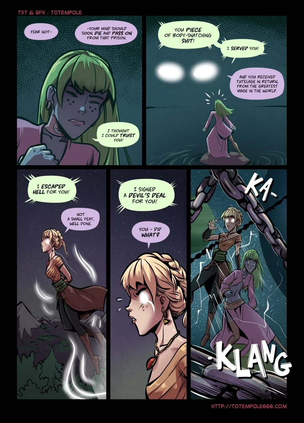 The Cummoner [Totempole] Chapter 28 - Soul Bound Sorceress - Page 50