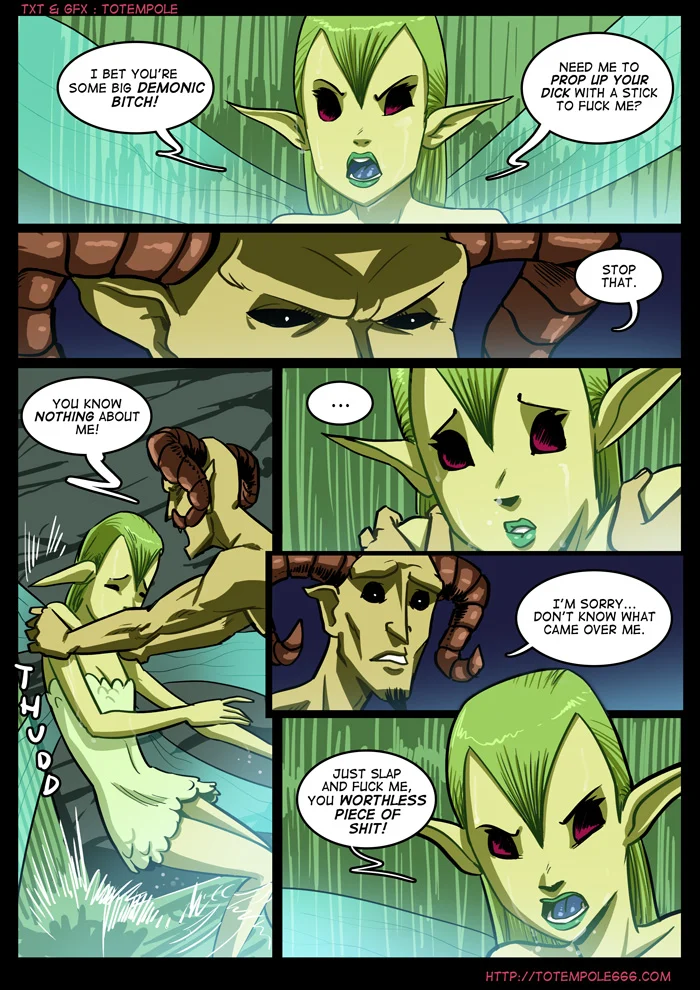 The Cummoner [Totempole] Chapter 5 - Tuck's Night Out - Page 9