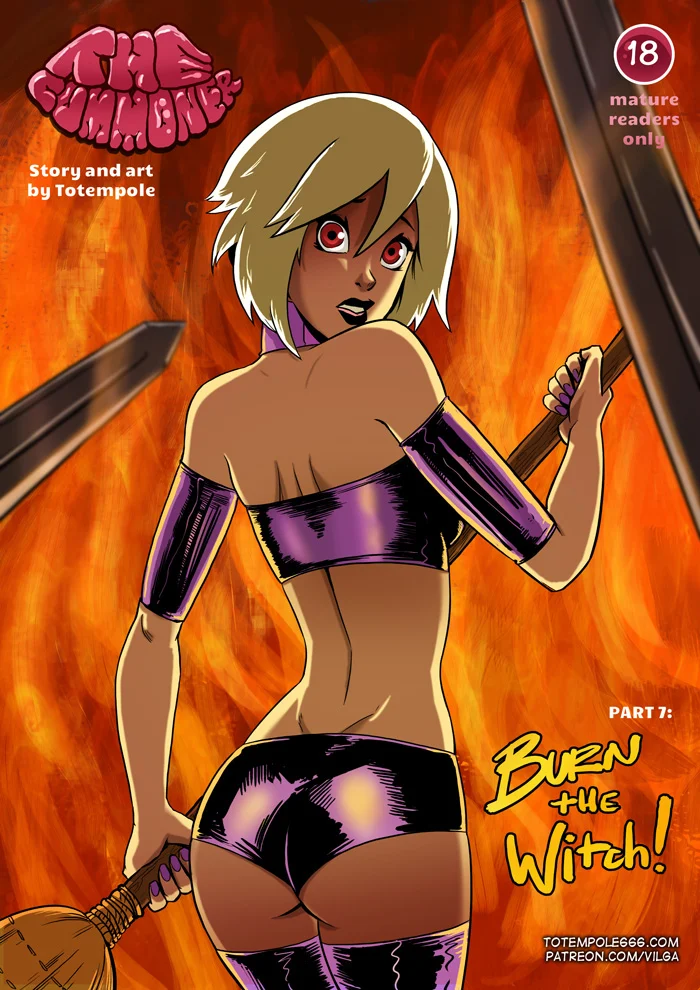The Cummoner [Totempole] Chapter 7 - Burn The Witch! - Page 1