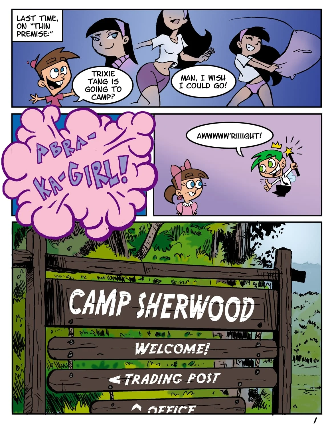 Camp Sherwood [Mister D] Chapter 1 - Page 1