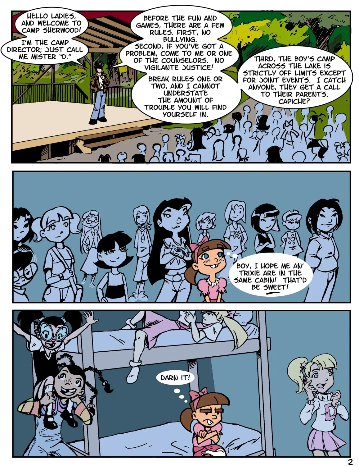Camp Sherwood [Mister D] Chapter 1 - Page 2