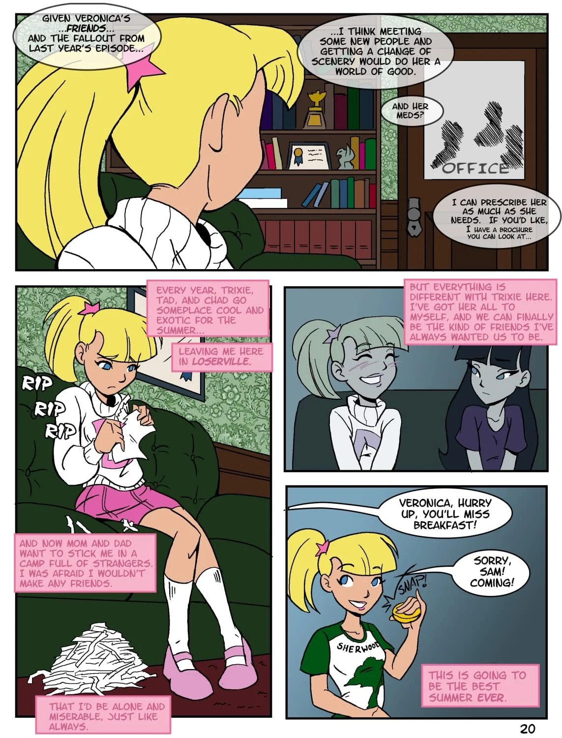 Camp Sherwood [Mister D] Chapter 2 - Page 8