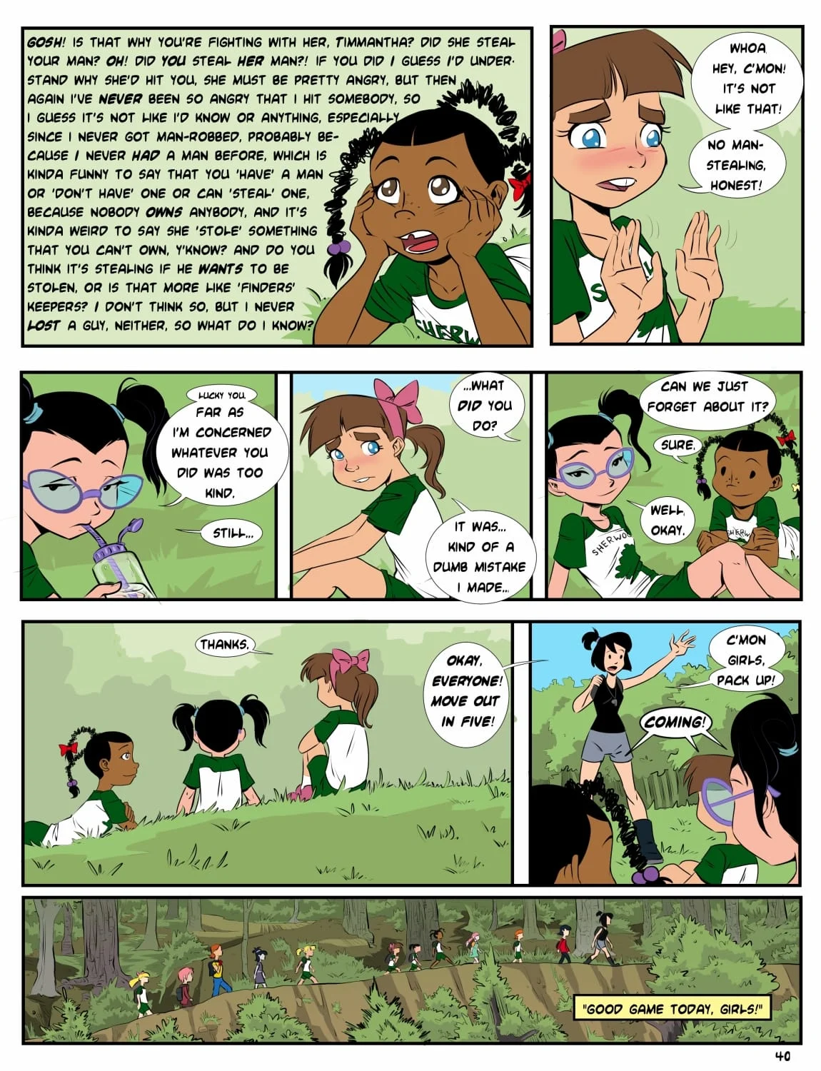 Camp Sherwood [Mister D] Chapter 3 - Page 11