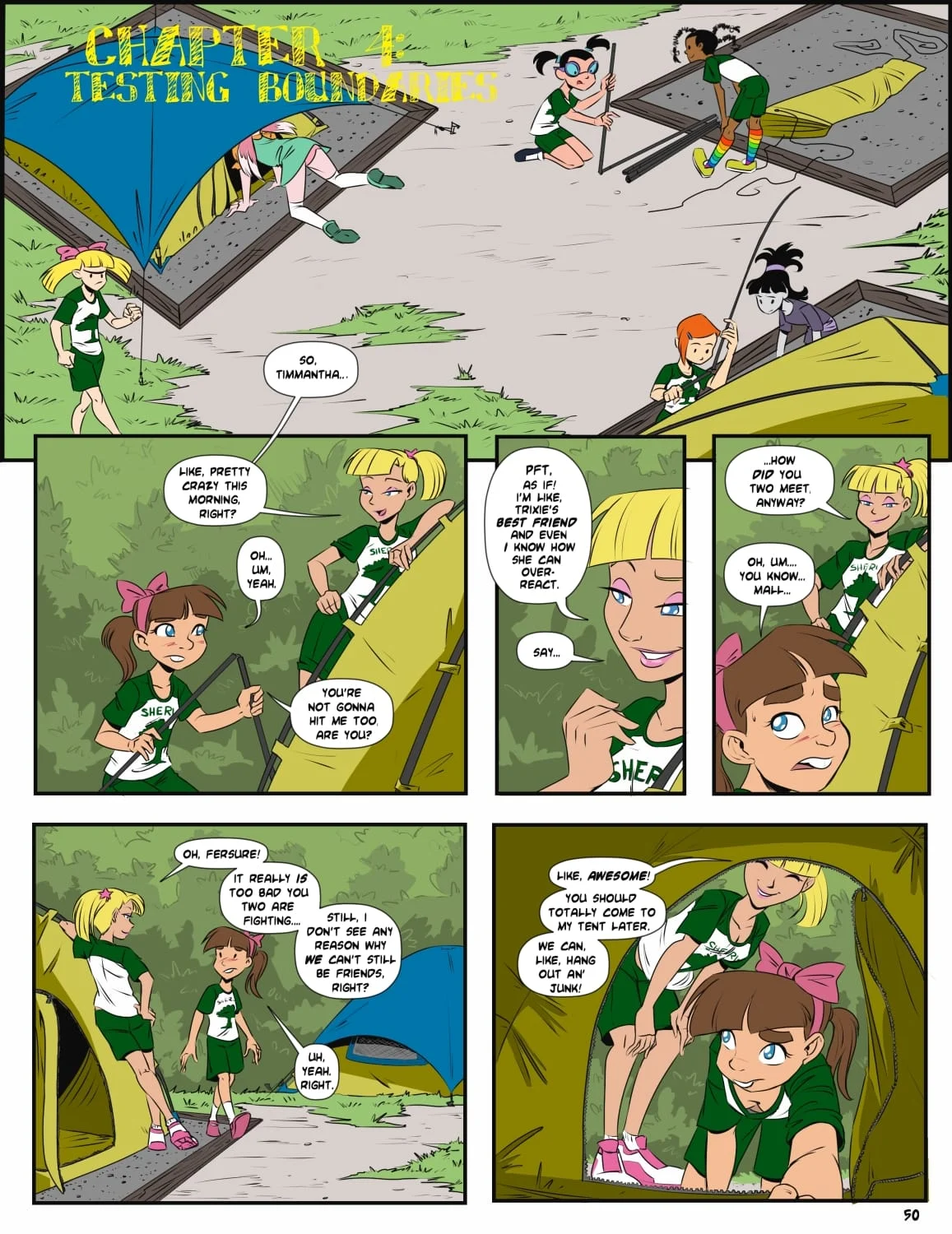 Camp Sherwood [Mister D] Chapter 4 - Page 1