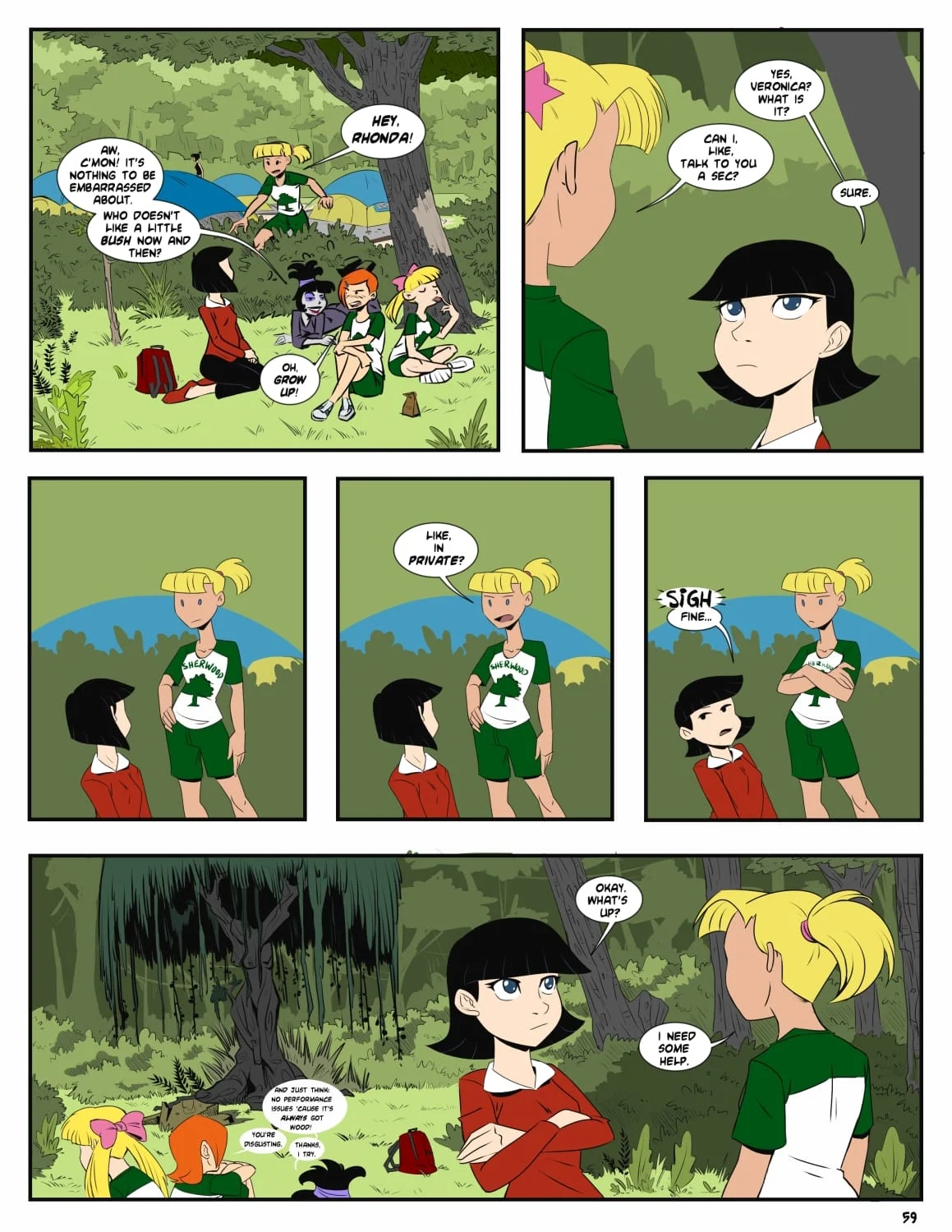 Camp Sherwood [Mister D] Chapter 4 - Page 10
