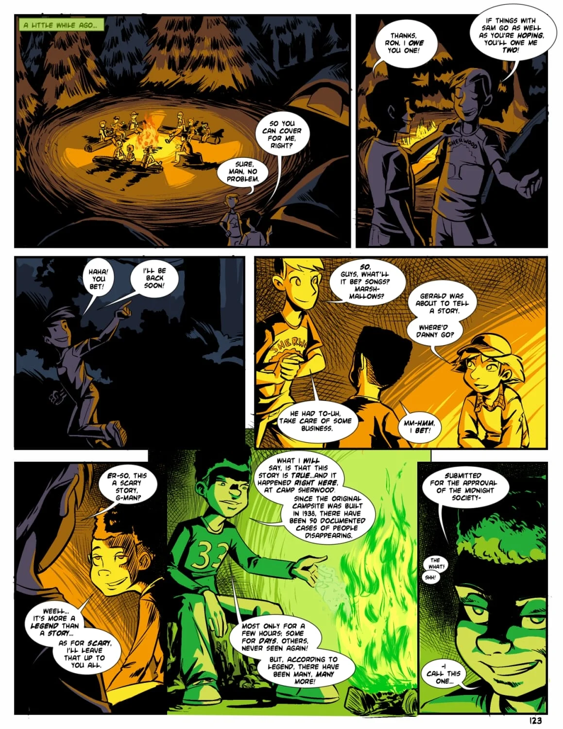 Camp Sherwood [Mister D] Chapter 7 - Page 1