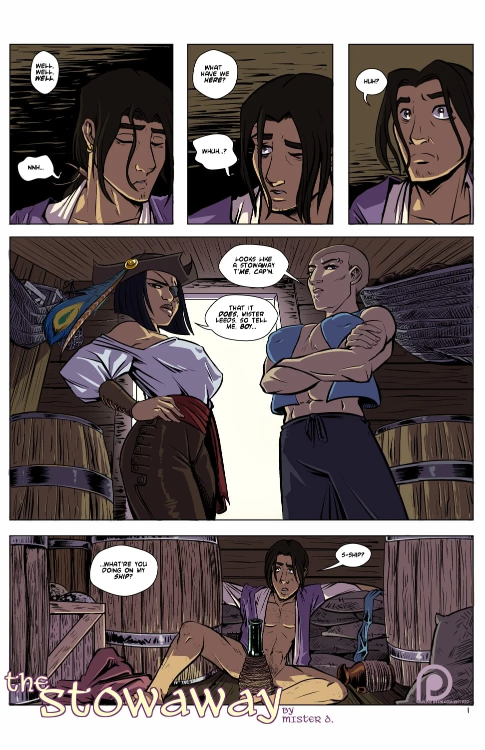 The Stowaway [Mister D] Chapter 1 - Page 1