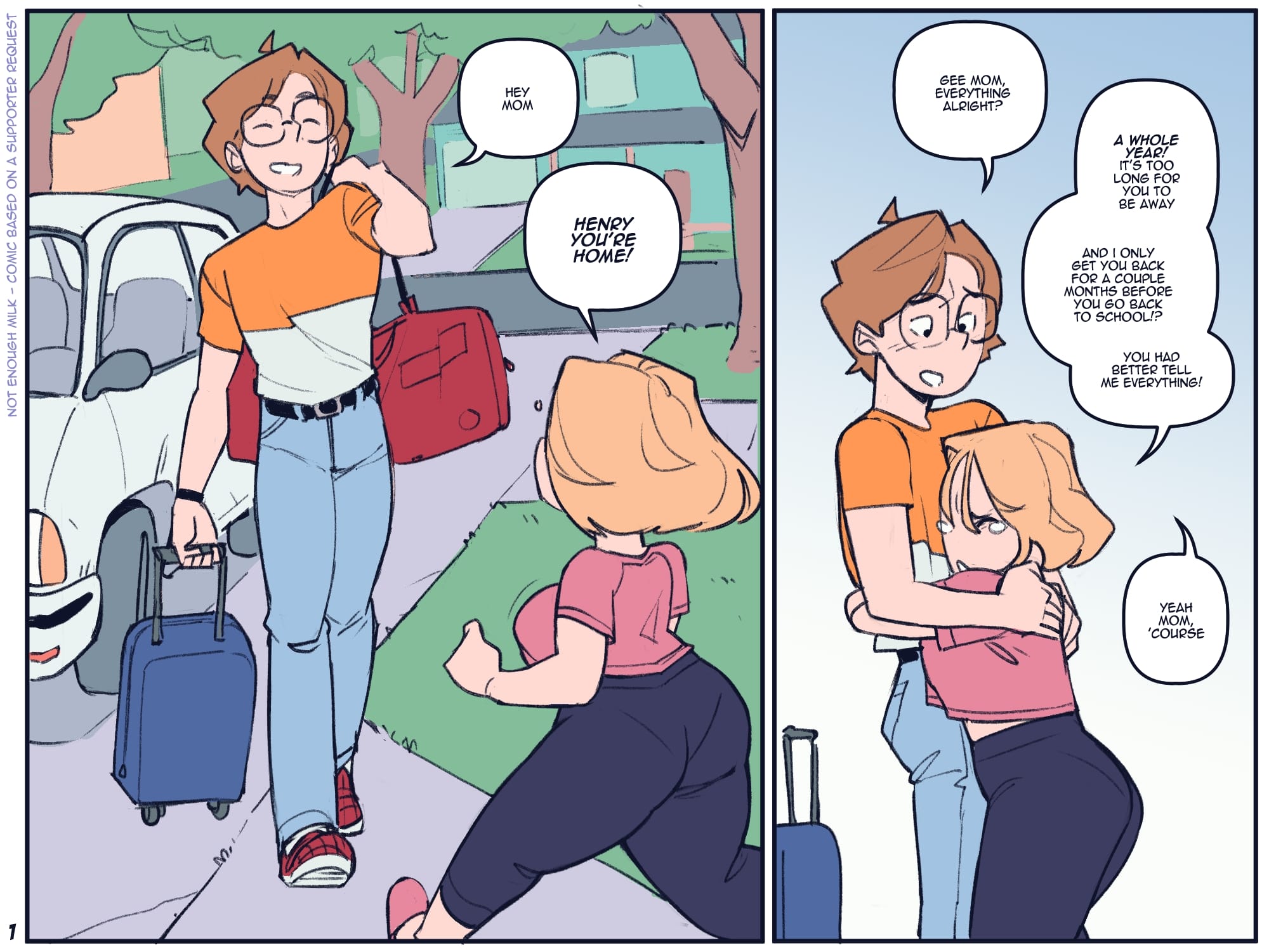 Summer Ache [NotEnoughMilk] Chapter 1 - Page 1