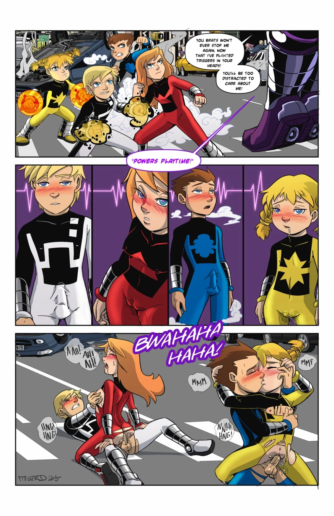 Powers Playtime (Power Pack) [Mister D] Chapter 1 - Page 1