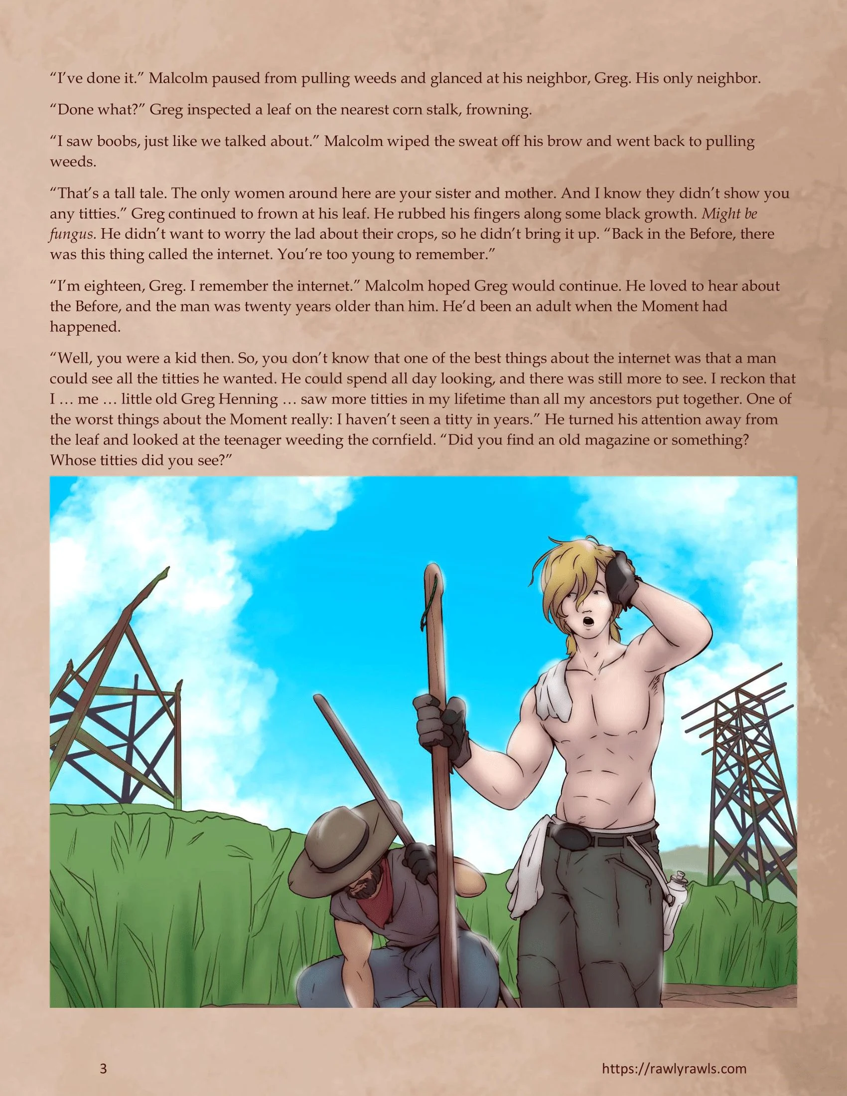 Surviving the After [TravisPLS , RawlyRawls] Chapter 1 - Page 3