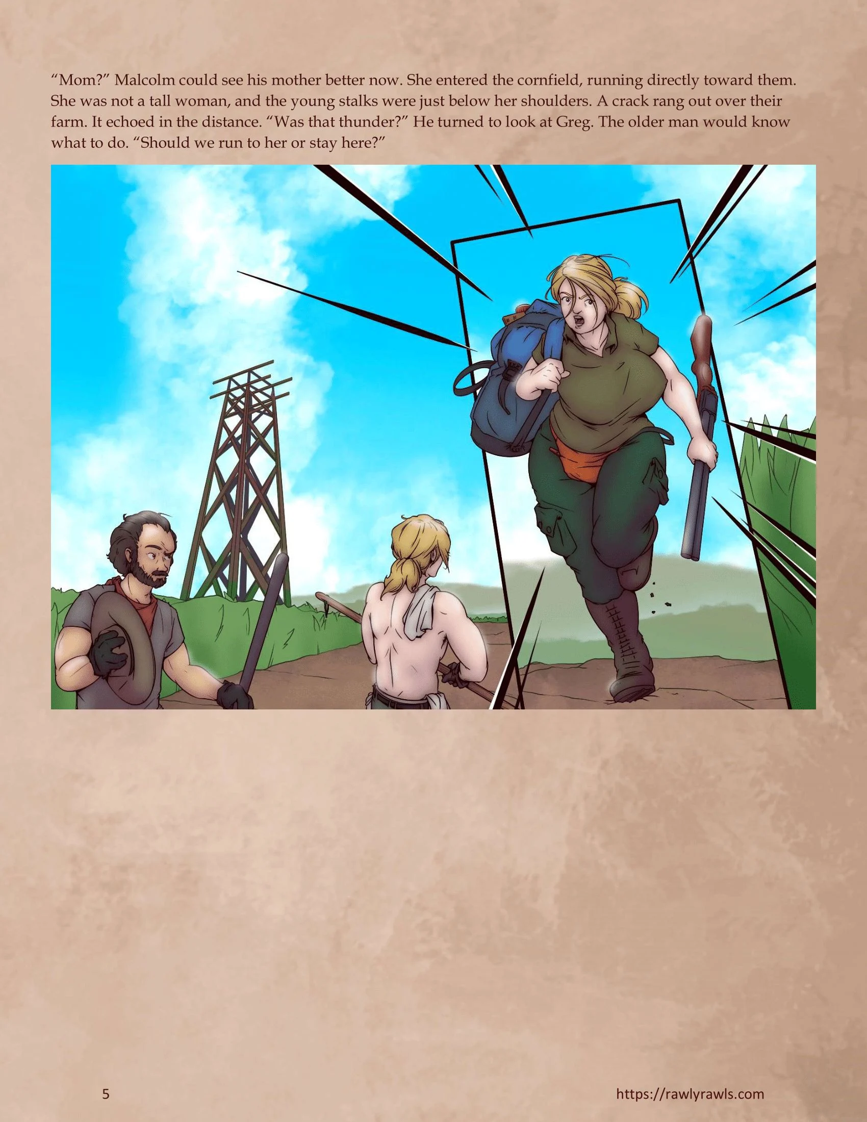 Surviving the After [TravisPLS , RawlyRawls] Chapter 1 - Page 5