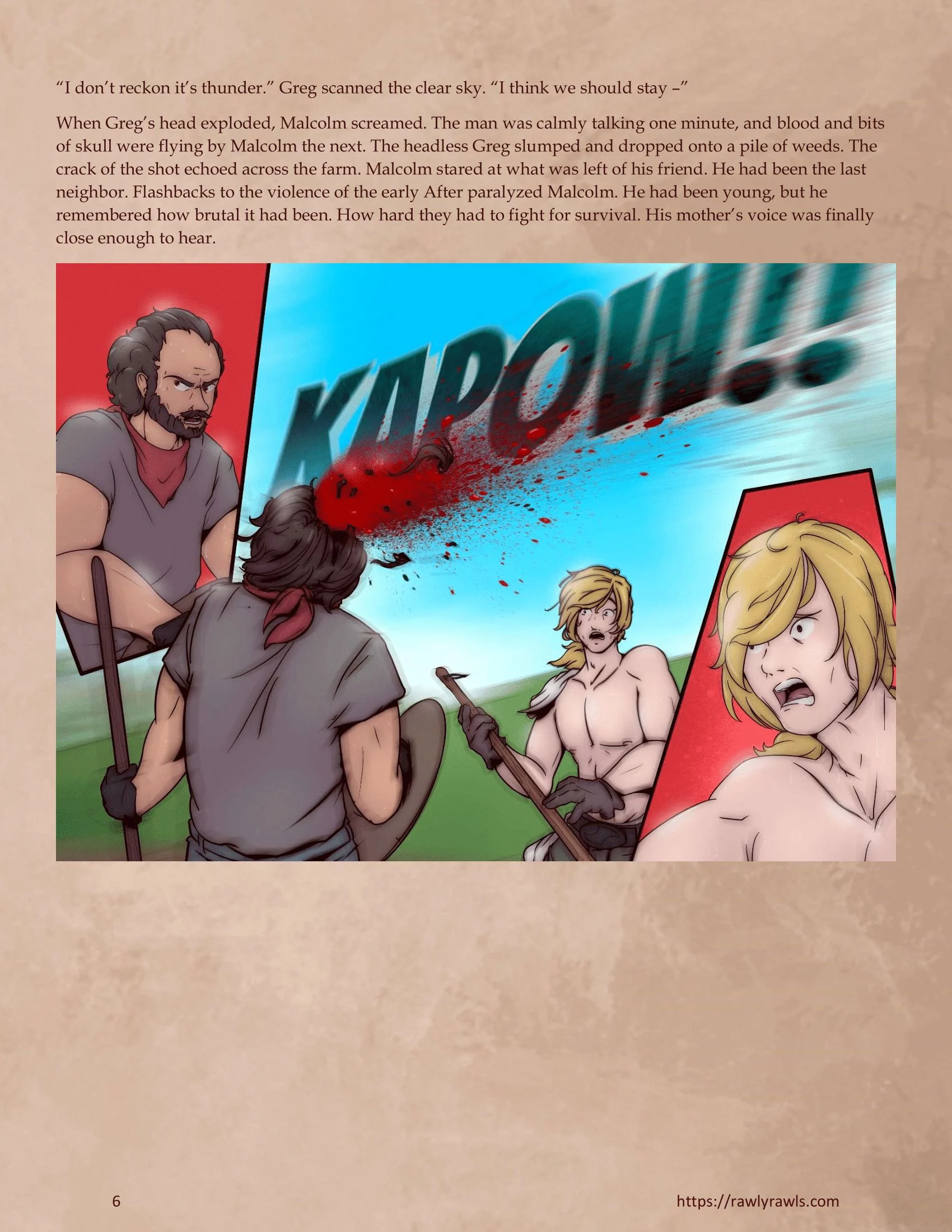Surviving the After [TravisPLS , RawlyRawls] Chapter 1 - Page 6