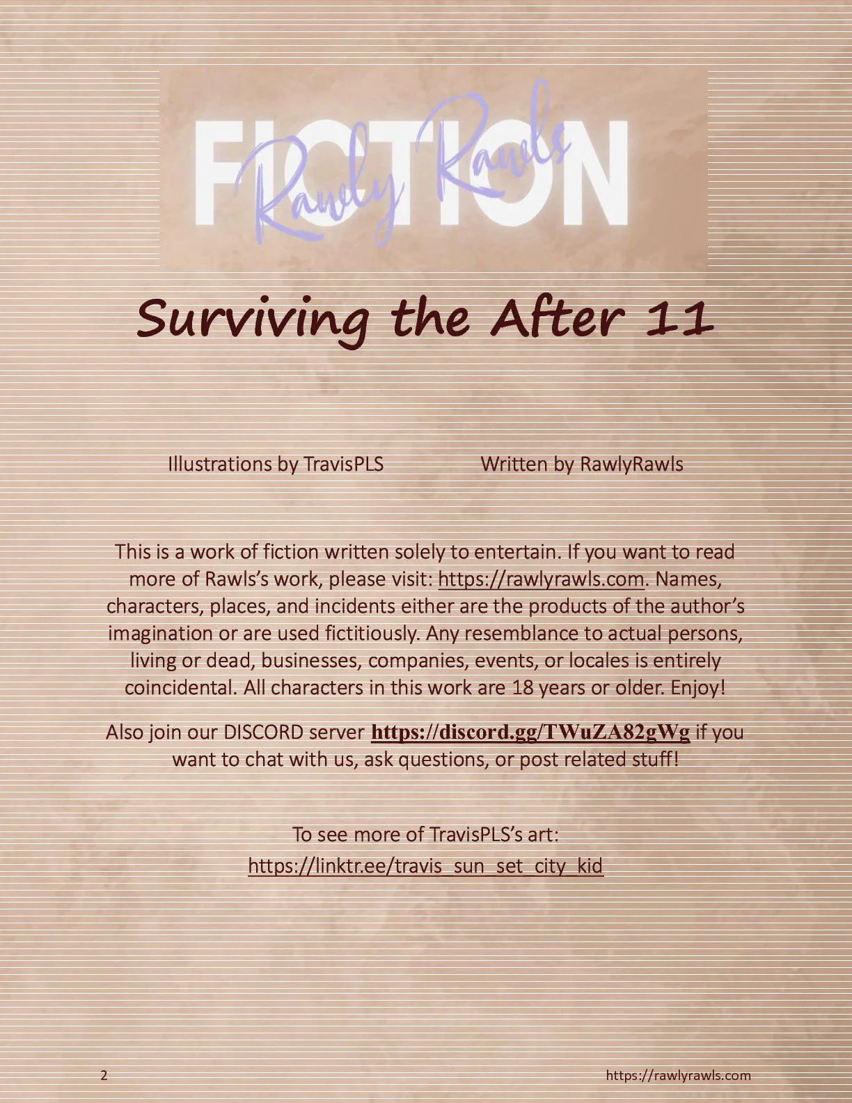 Surviving the After [TravisPLS , RawlyRawls] Chapter 11 - Page 2