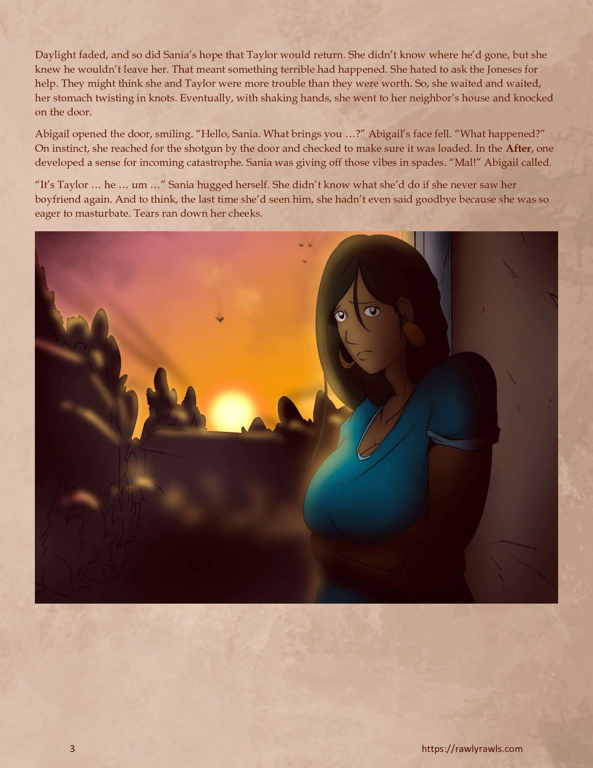 Surviving the After [TravisPLS , RawlyRawls] Chapter 11 - Page 3