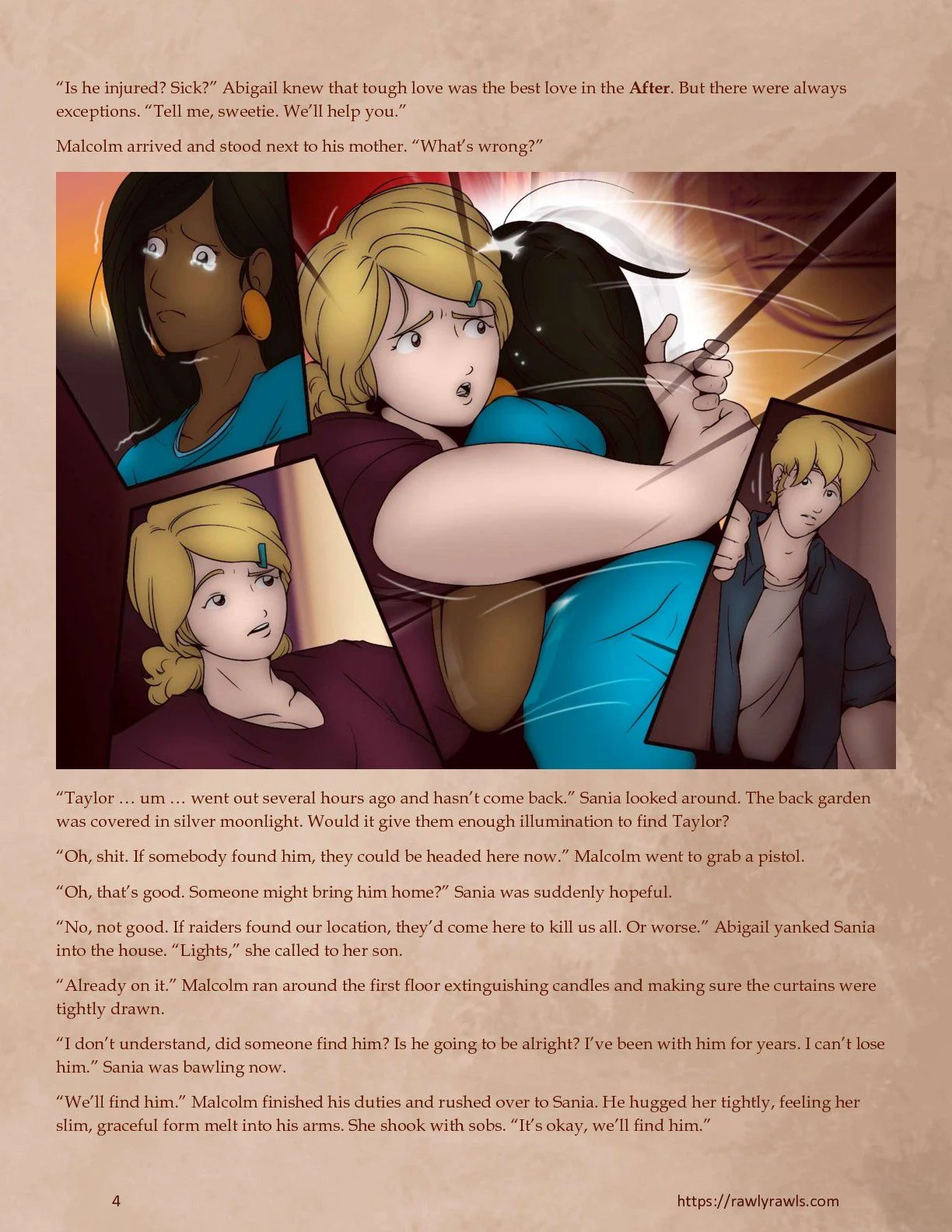 Surviving the After [TravisPLS , RawlyRawls] Chapter 11 - Page 4