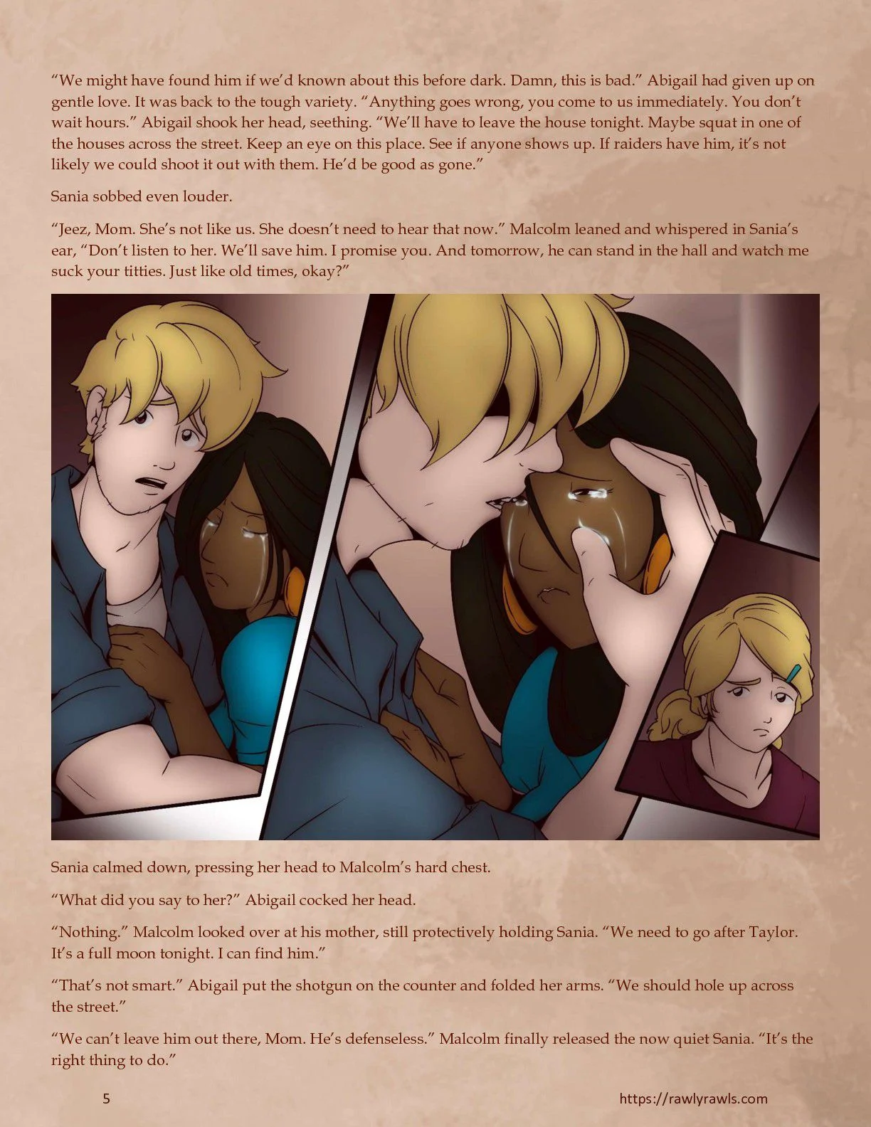 Surviving the After [TravisPLS , RawlyRawls] Chapter 11 - Page 5