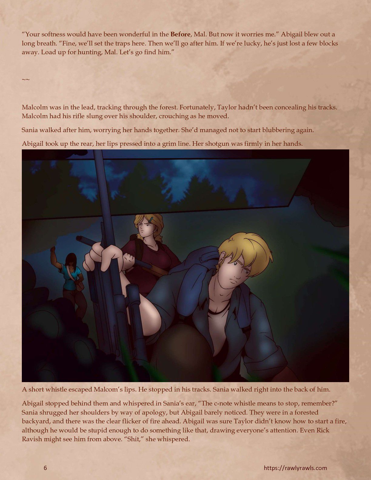 Surviving the After [TravisPLS , RawlyRawls] Chapter 11 - Page 6