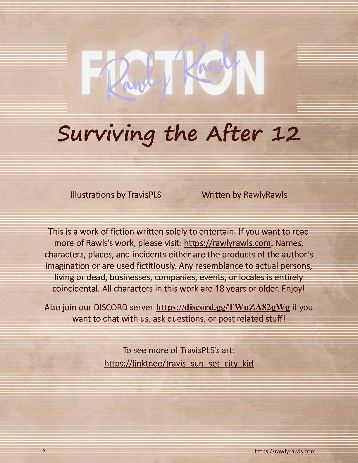 Surviving the After [TravisPLS , RawlyRawls] Chapter 12 - Page 2