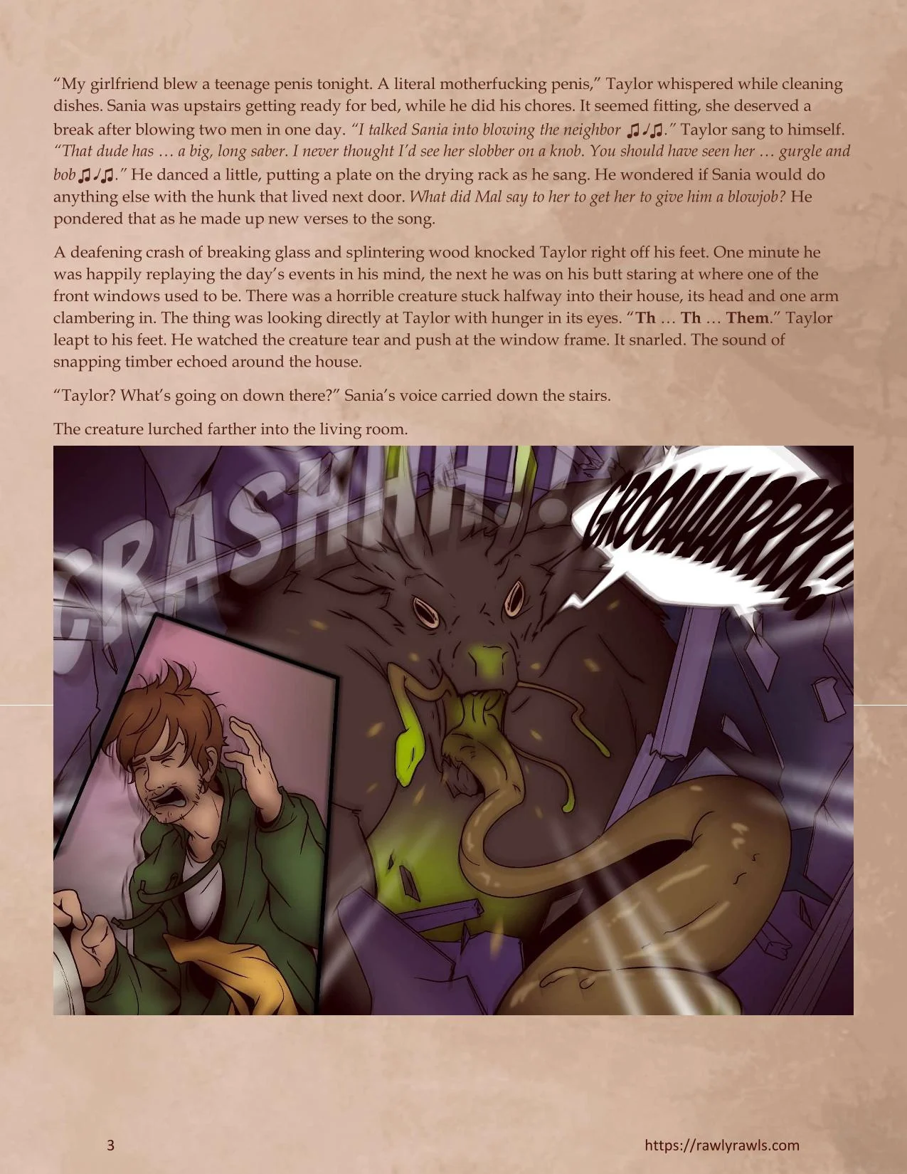 Surviving the After [TravisPLS , RawlyRawls] Chapter 14 - Page 3