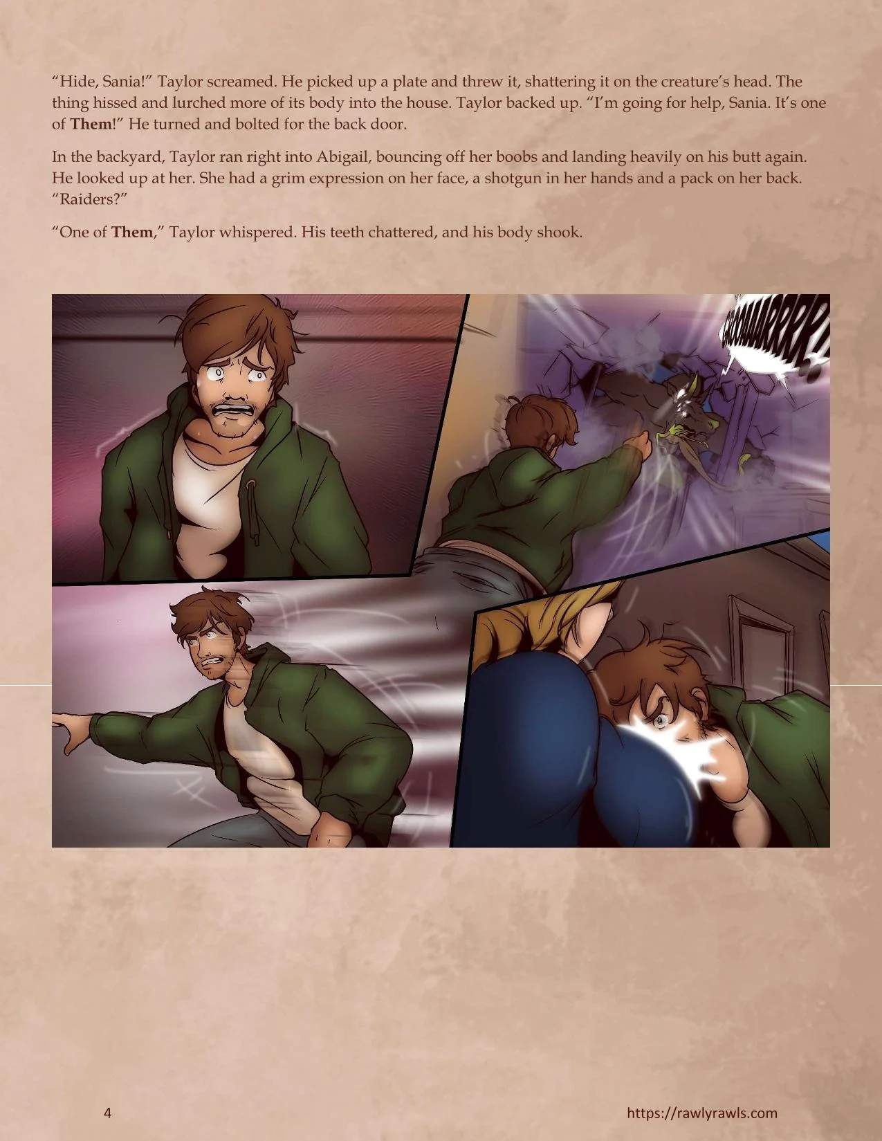 Surviving the After [TravisPLS , RawlyRawls] Chapter 14 - Page 4