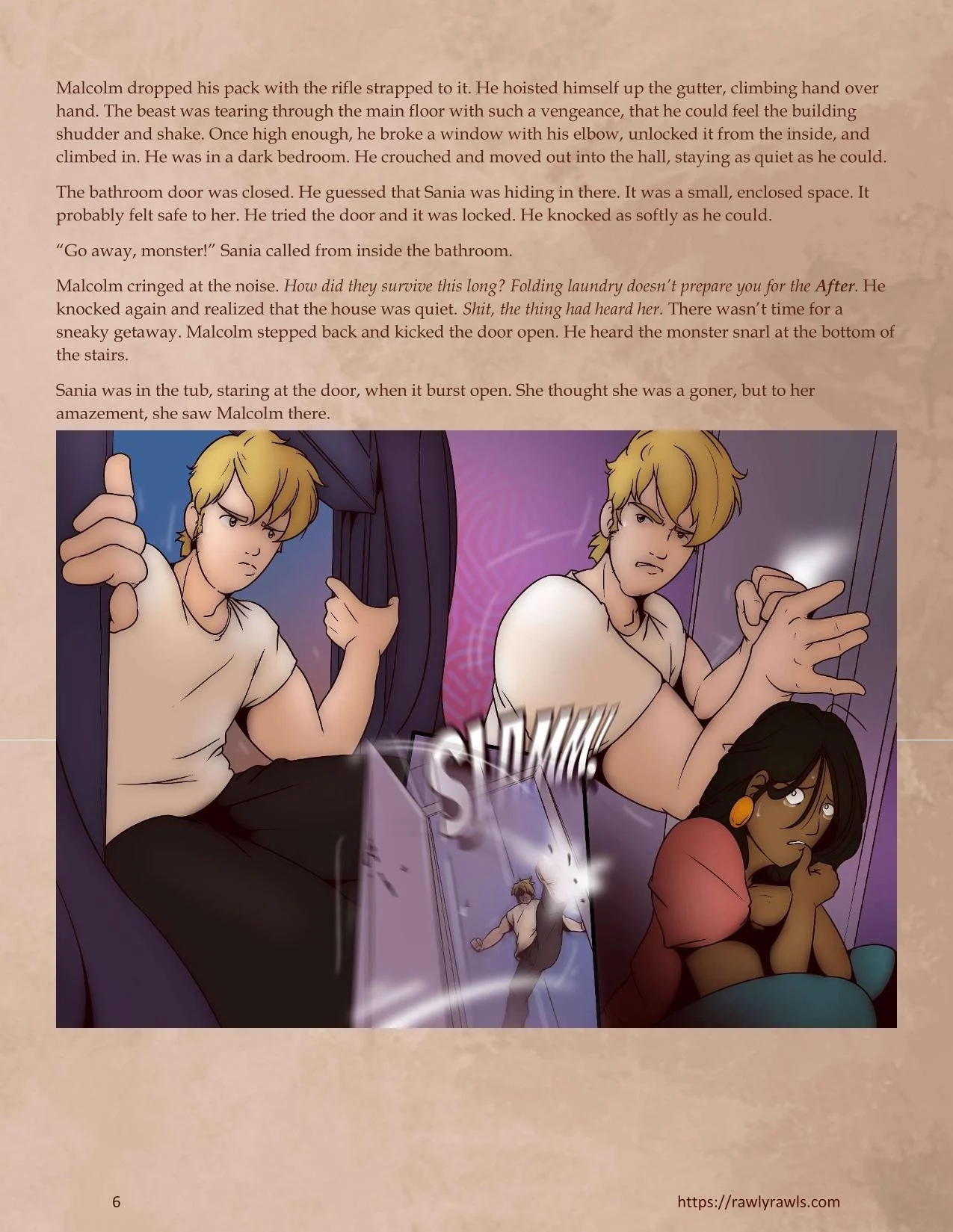 Surviving the After [TravisPLS , RawlyRawls] Chapter 14 - Page 6
