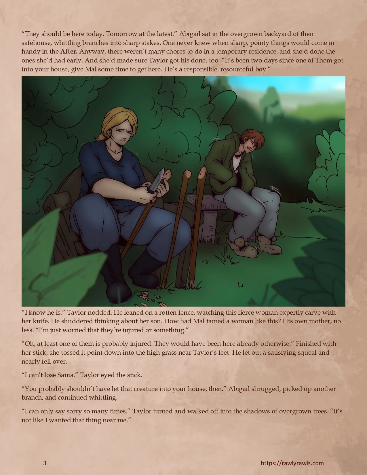 Surviving the After [TravisPLS , RawlyRawls] Chapter 17 - Page 3