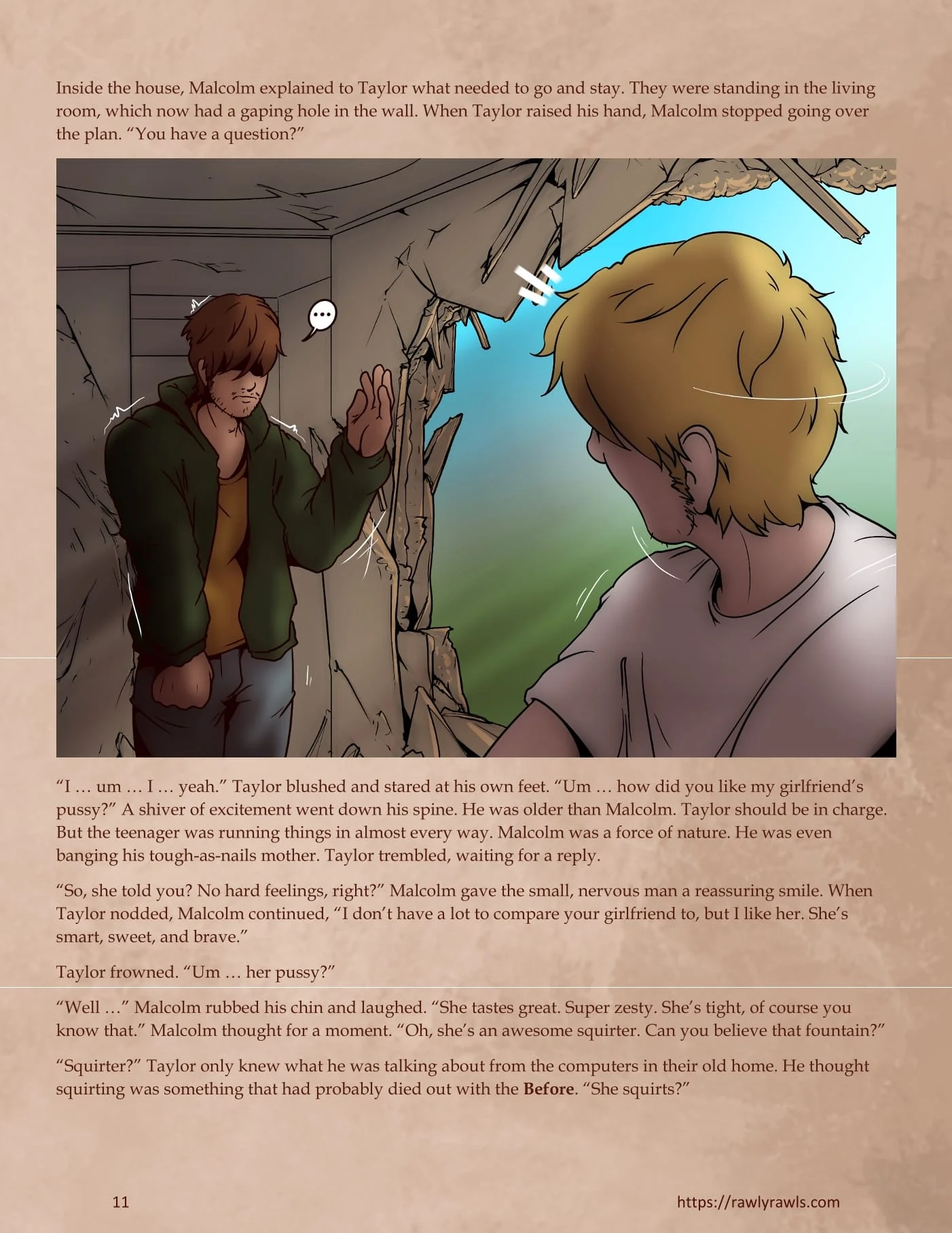 Surviving the After [TravisPLS , RawlyRawls] Chapter 19 - Page 11