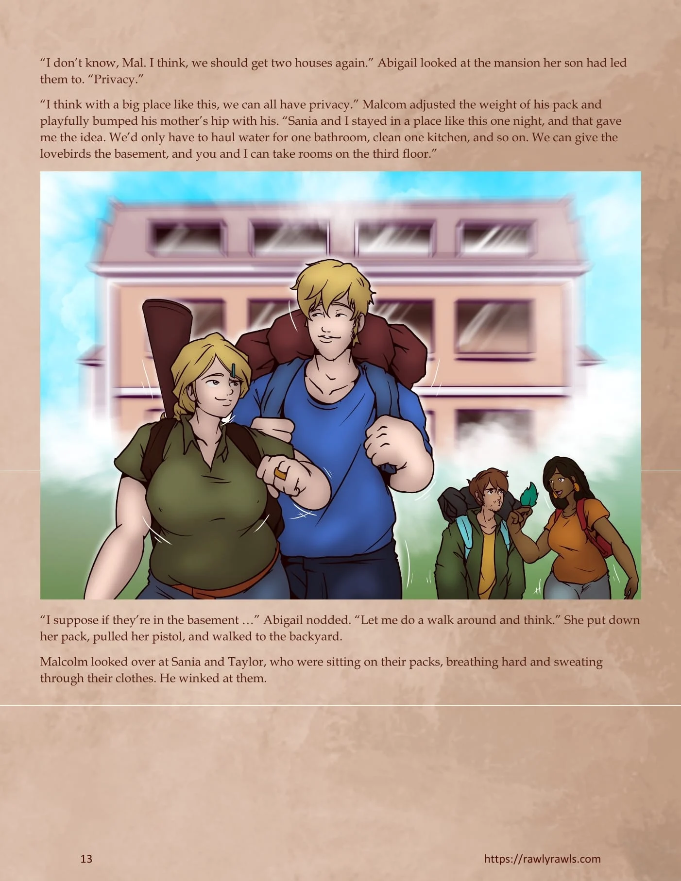 Surviving the After [TravisPLS , RawlyRawls] Chapter 19 - Page 13