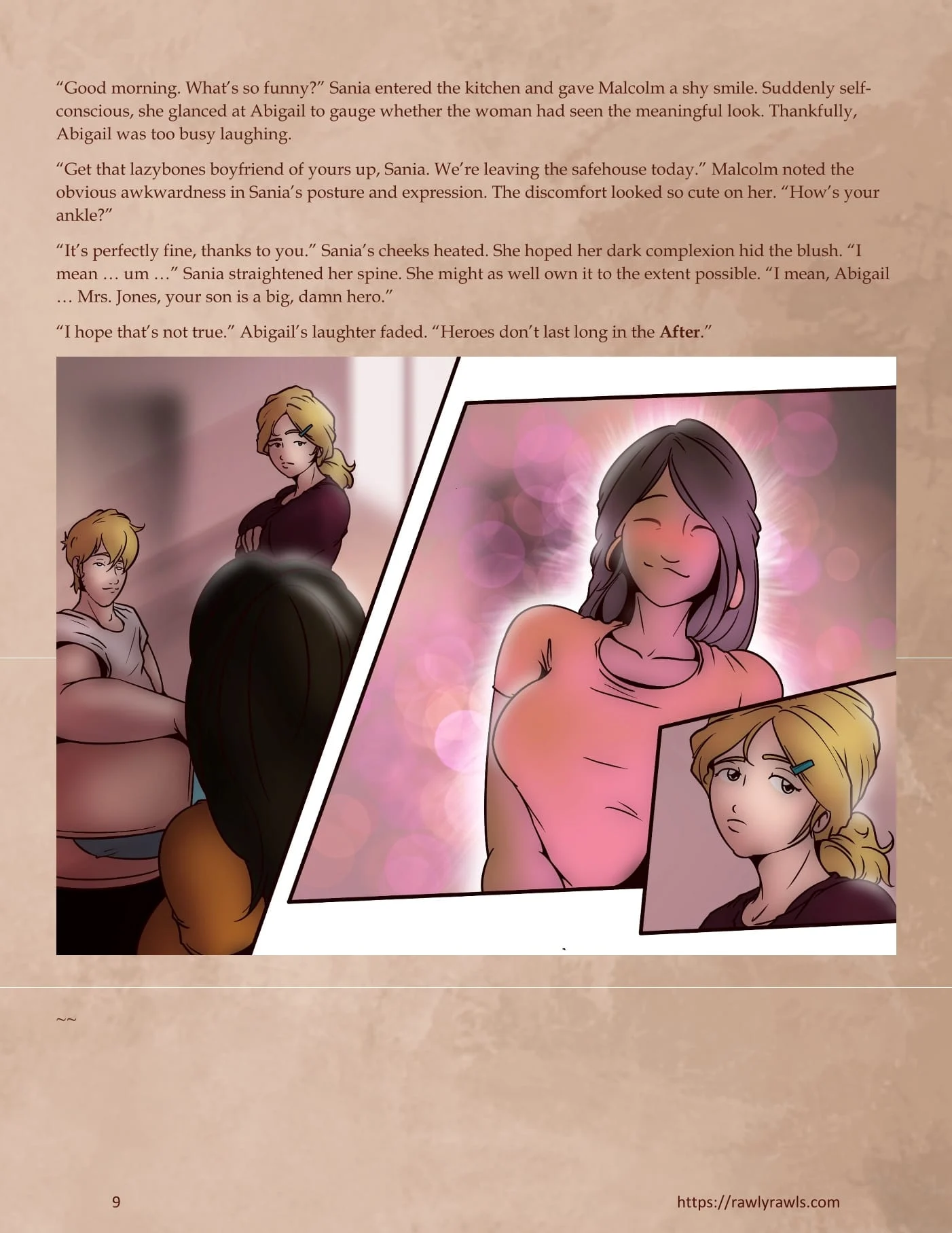 Surviving the After [TravisPLS , RawlyRawls] Chapter 19 - Page 9