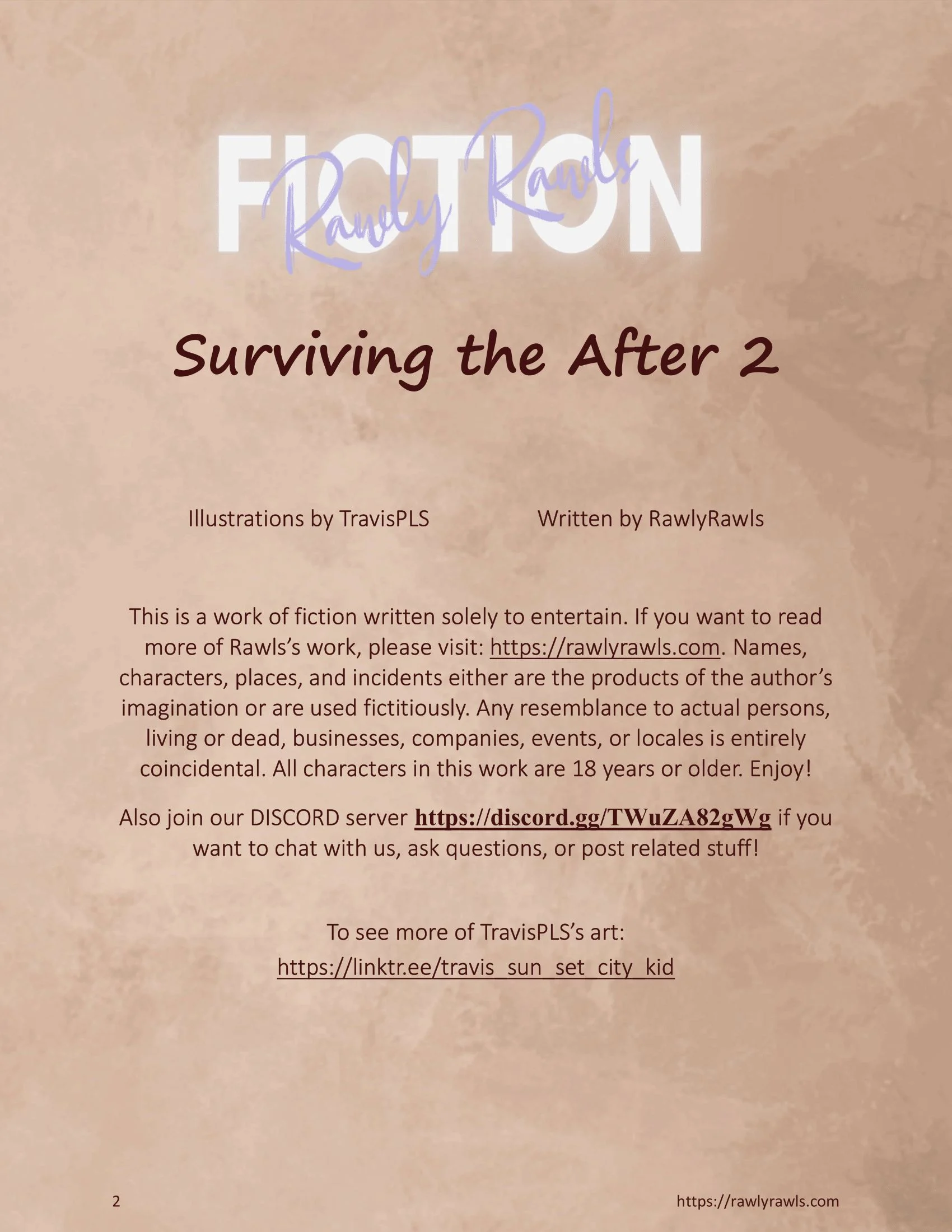 Surviving the After [TravisPLS , RawlyRawls] Chapter 2 - Page 2