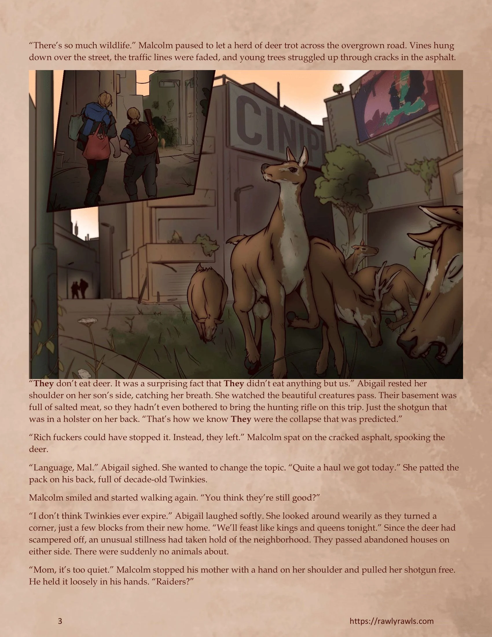 Surviving the After [TravisPLS , RawlyRawls] Chapter 2 - Page 3