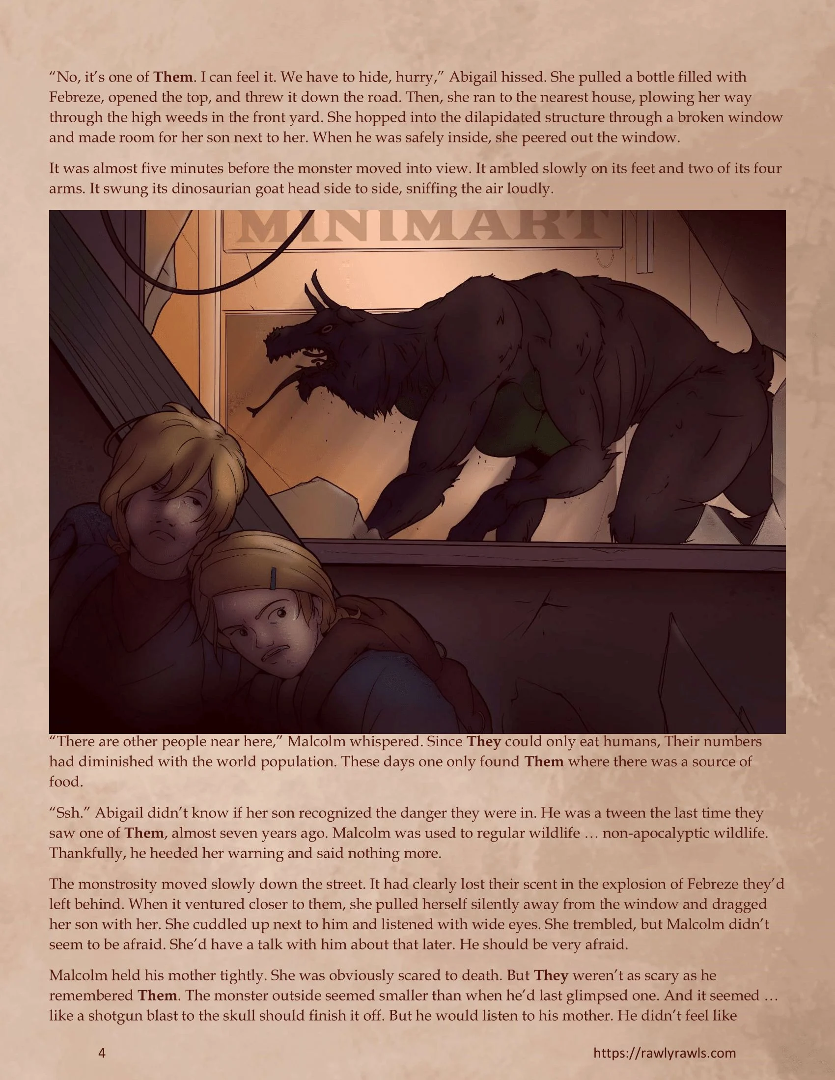 Surviving the After [TravisPLS , RawlyRawls] Chapter 2 - Page 4