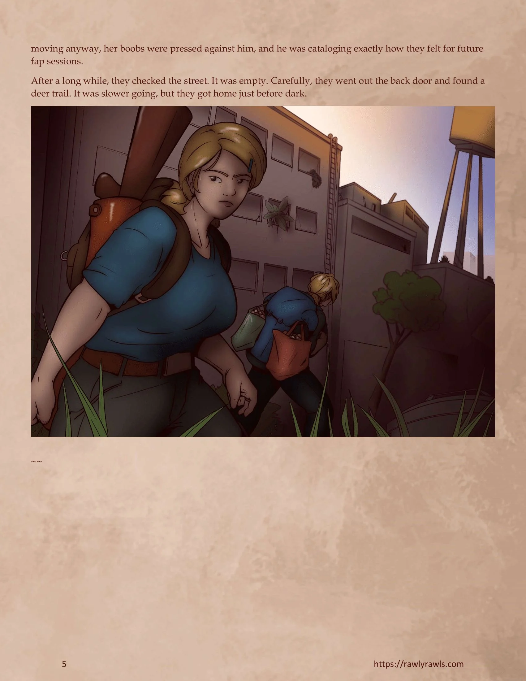 Surviving the After [TravisPLS , RawlyRawls] Chapter 2 - Page 5