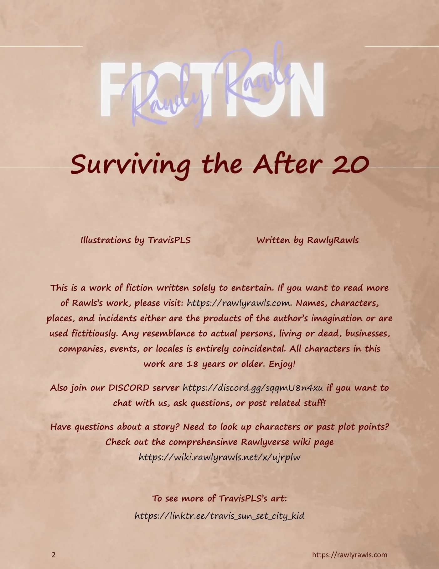 Surviving the After [TravisPLS , RawlyRawls] Chapter 20 - Page 2