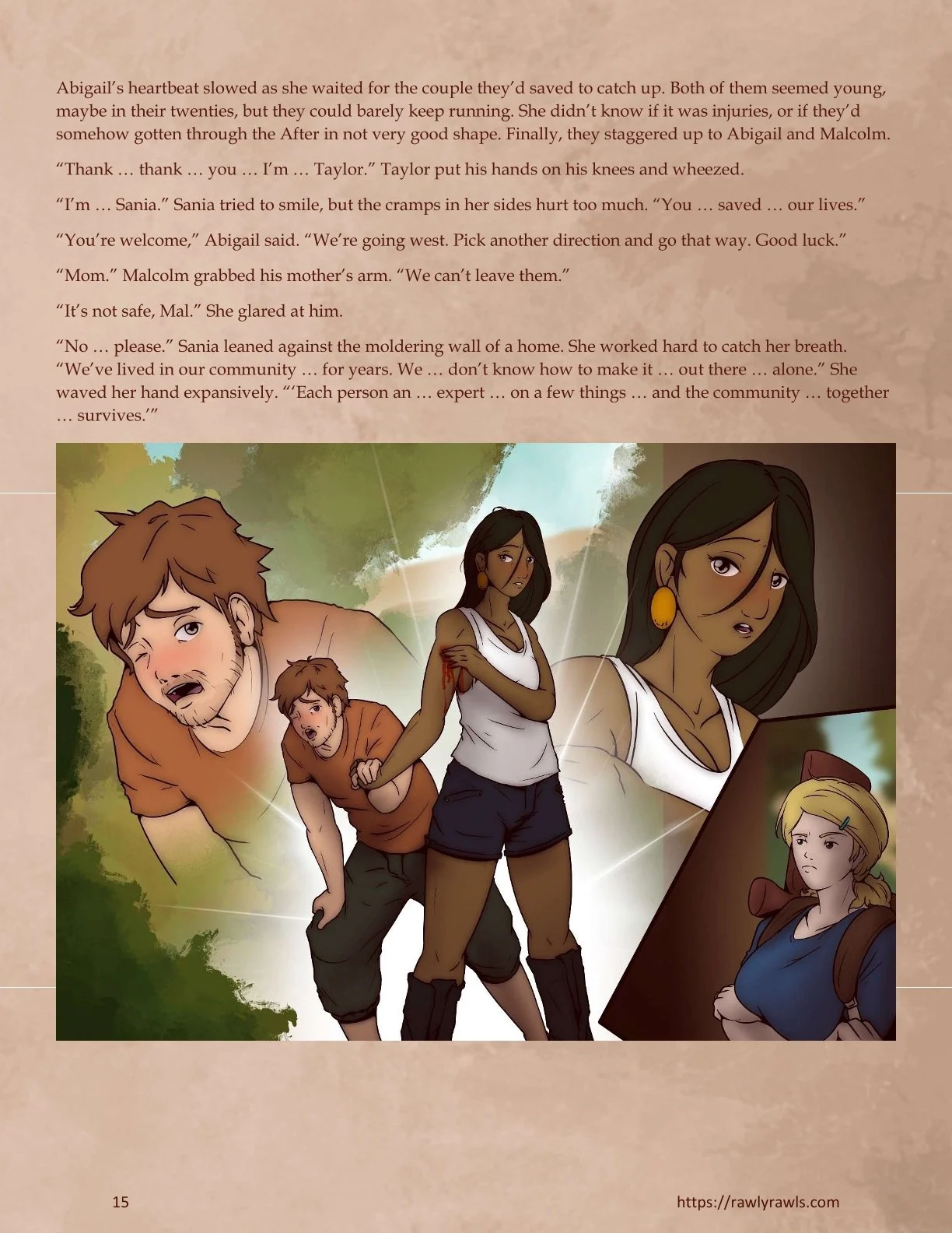 Surviving the After [TravisPLS , RawlyRawls] Chapter 4 - Page 15